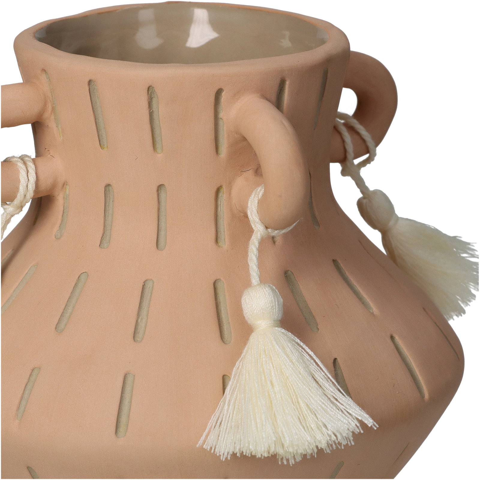 Vase Beige 12x12x12cm