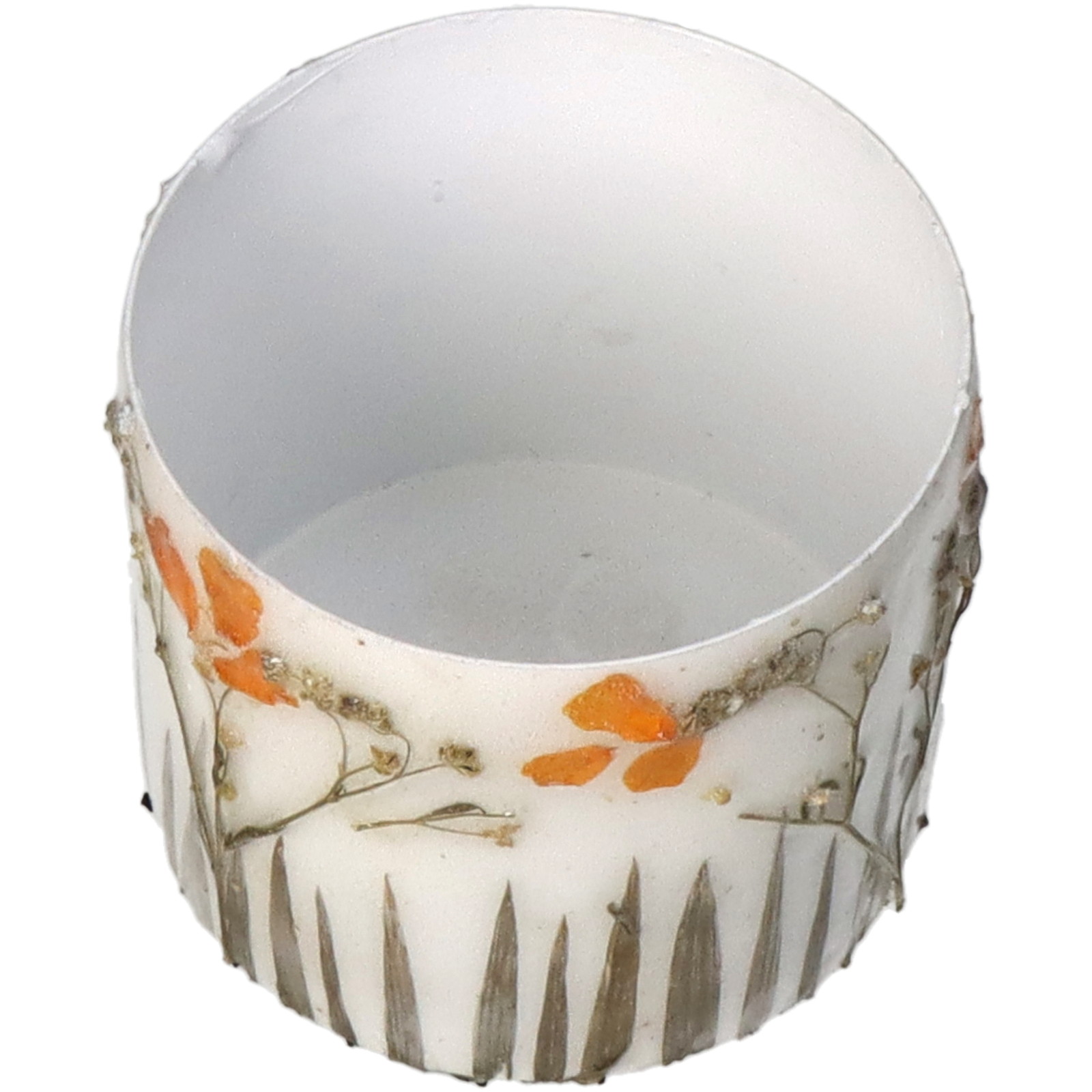 ��Planter Dried Flowers Ivory