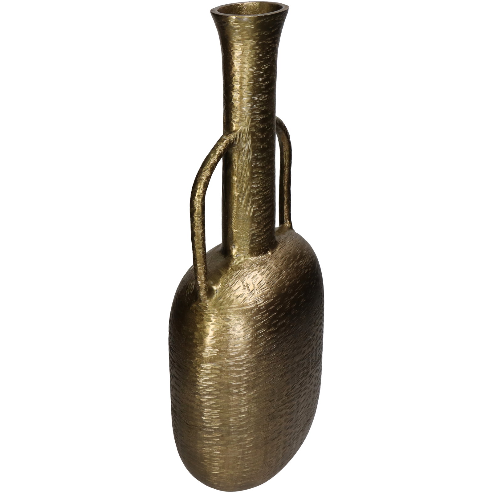 Vase Aluminium Gold 21x15x47cm