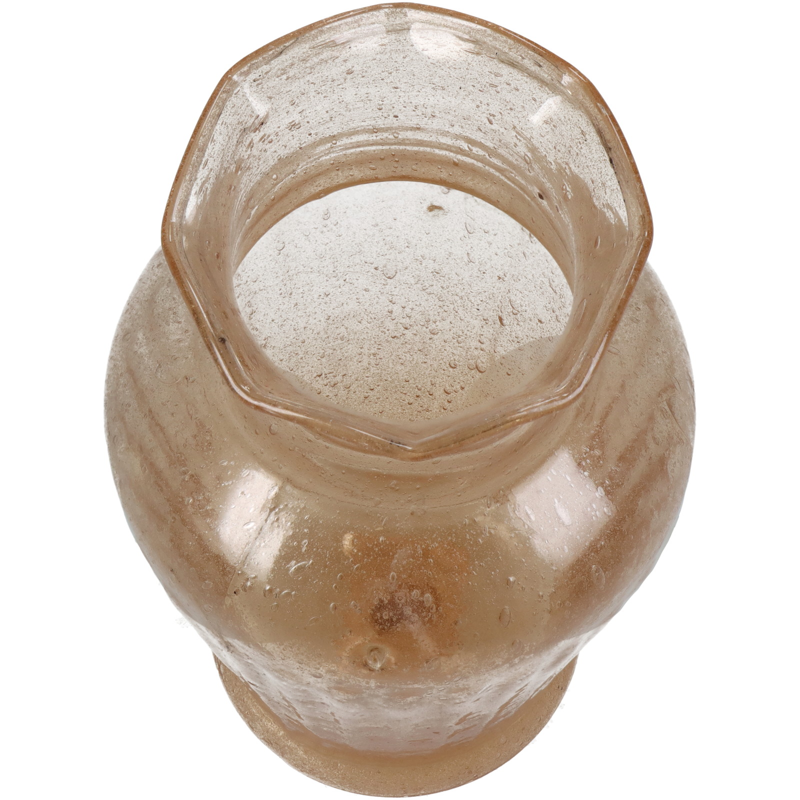 Vase Orange 9x9x15cm