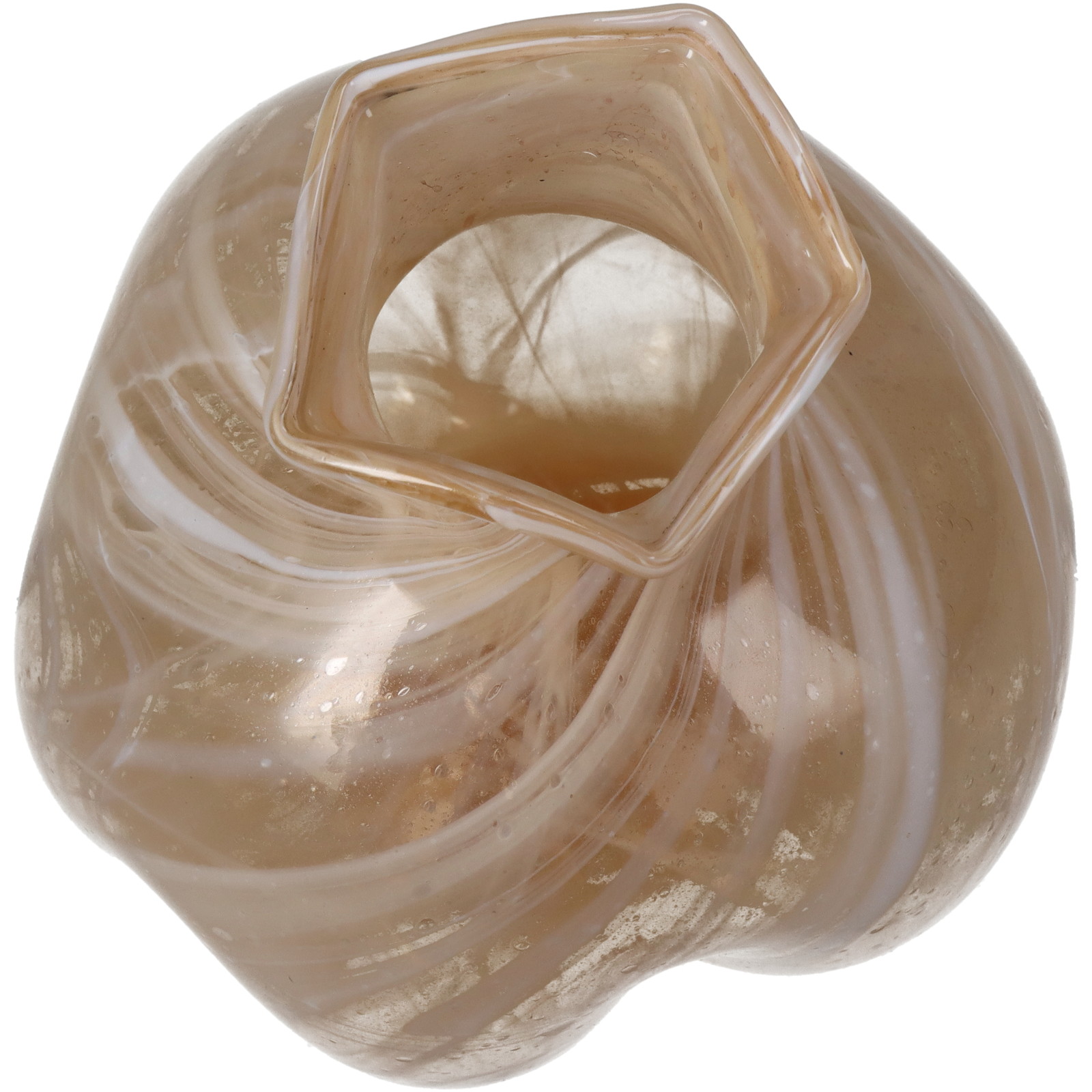 Vase Orange 14x14x15cm