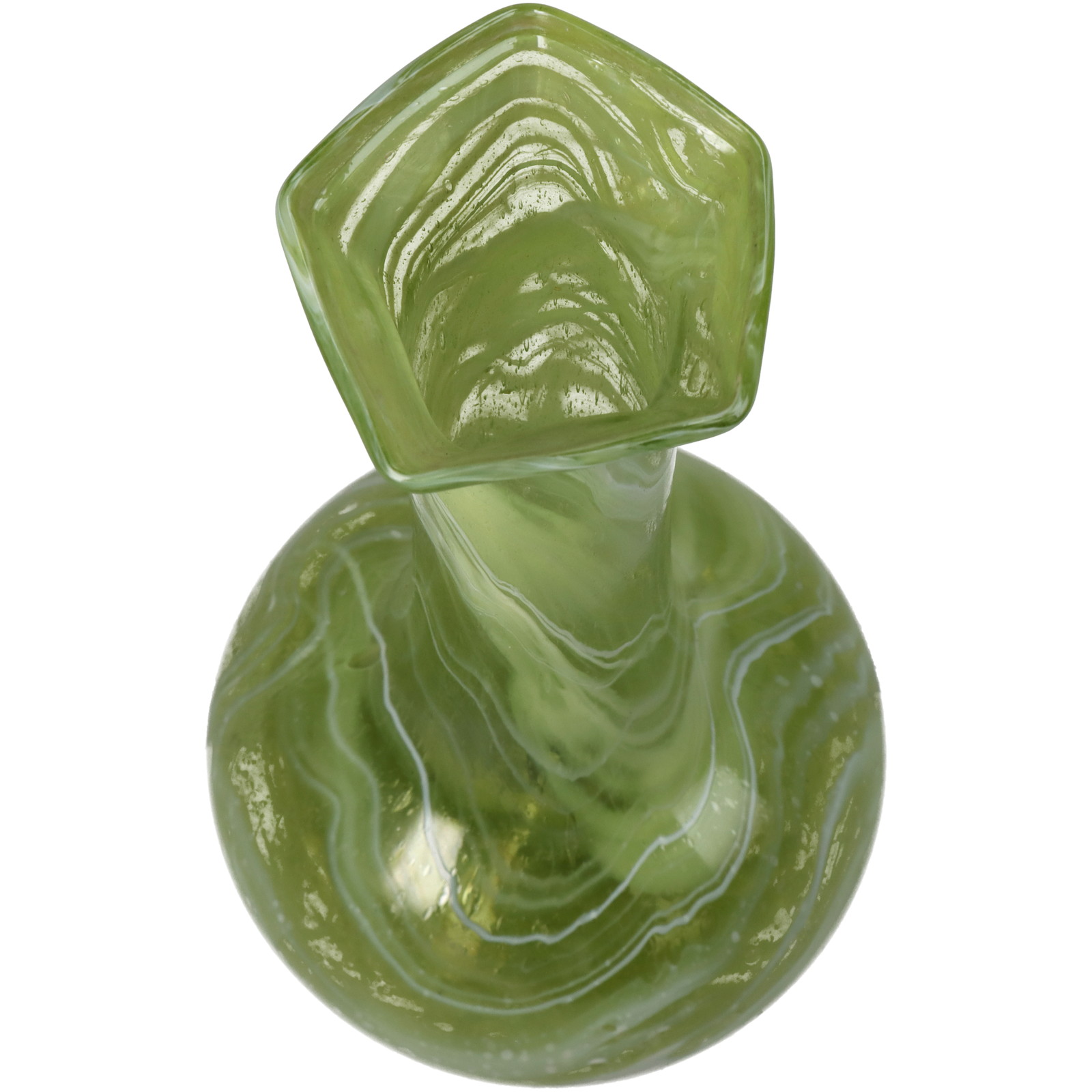 Vase Yellow 11x11x20cm