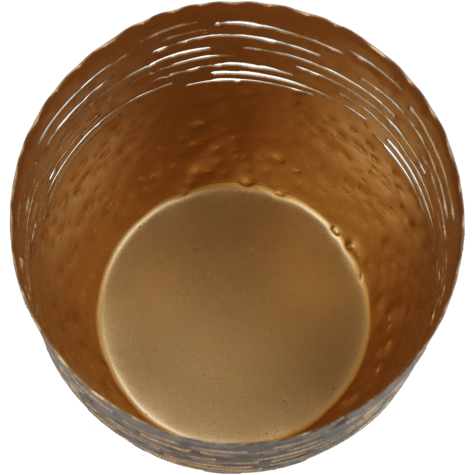 Candle Holder Bronze 10x10x10cm