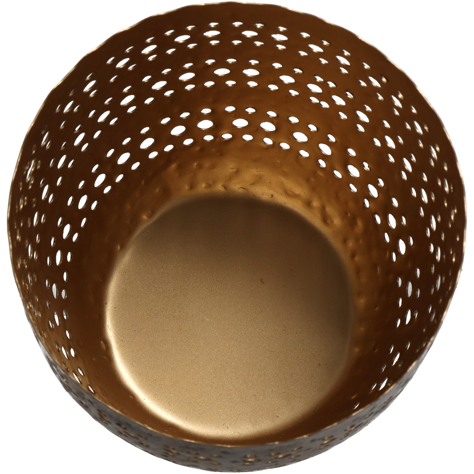 Candle Holder Bronze 13x13x11cm