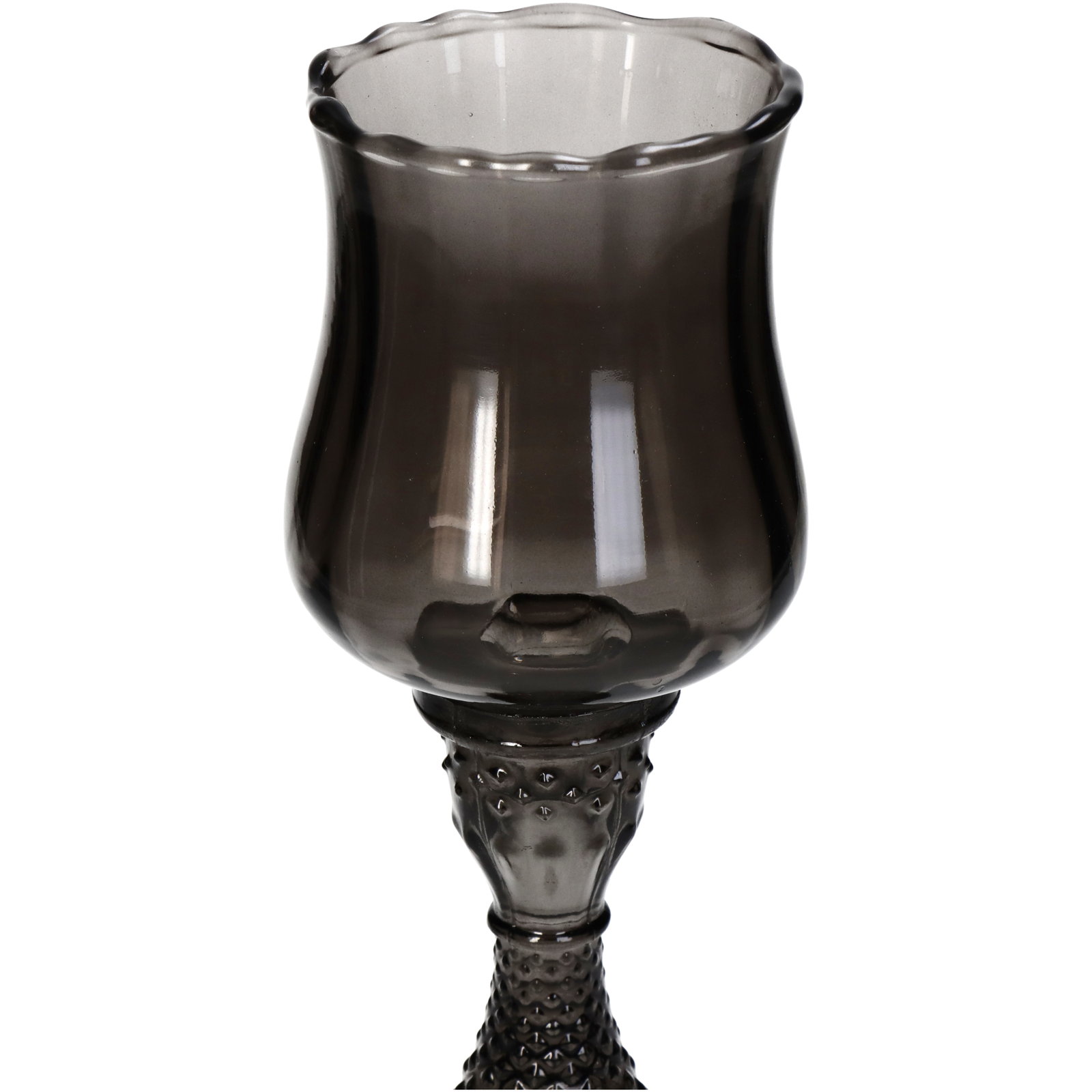 Candle Holder Black 9x9x26cm