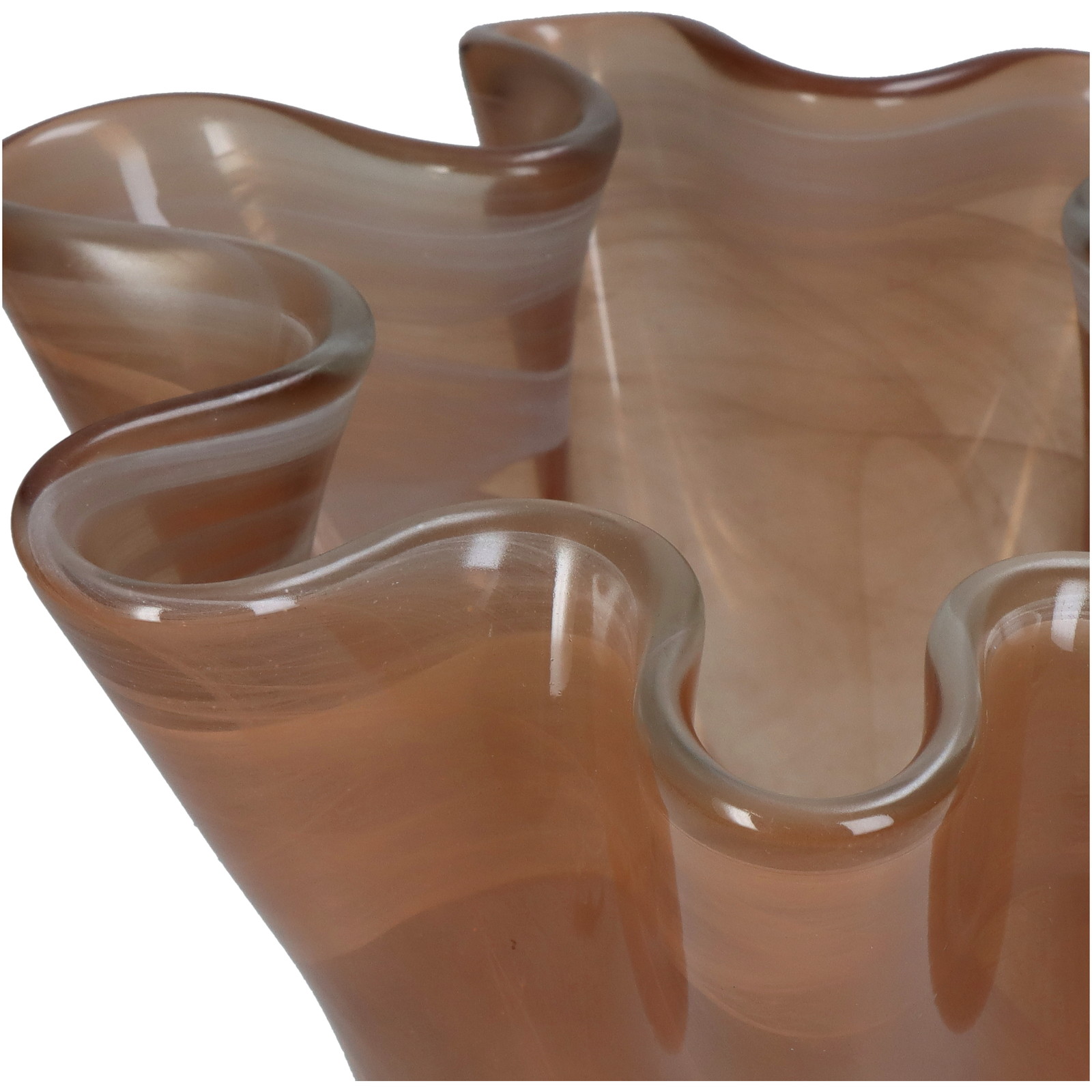 Vase Recycled Brown