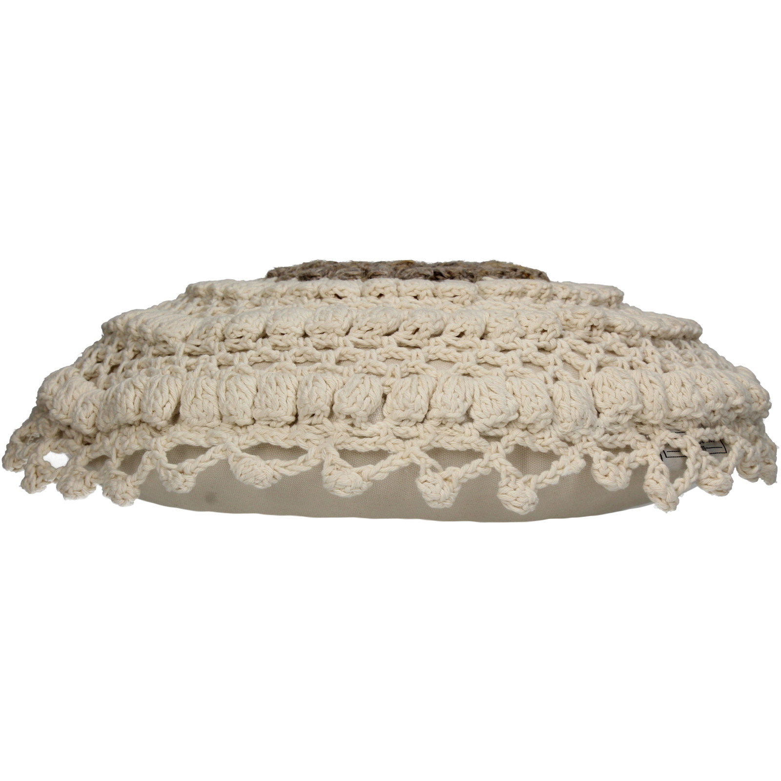 ■Cushion Cotton Ivory 40x40cm