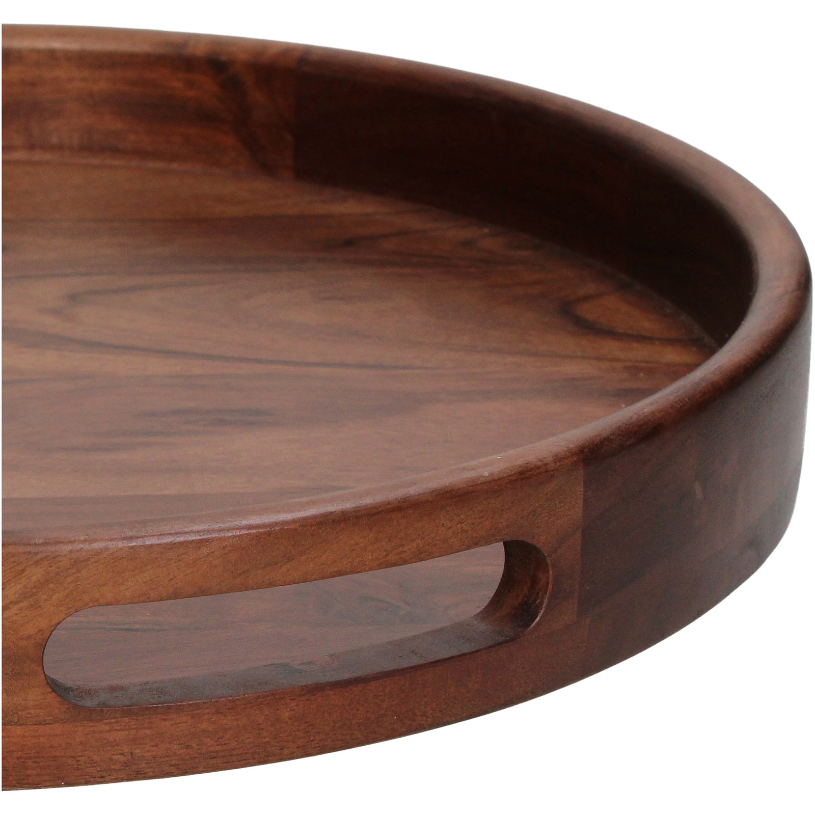 Serving Tray Wood Brown