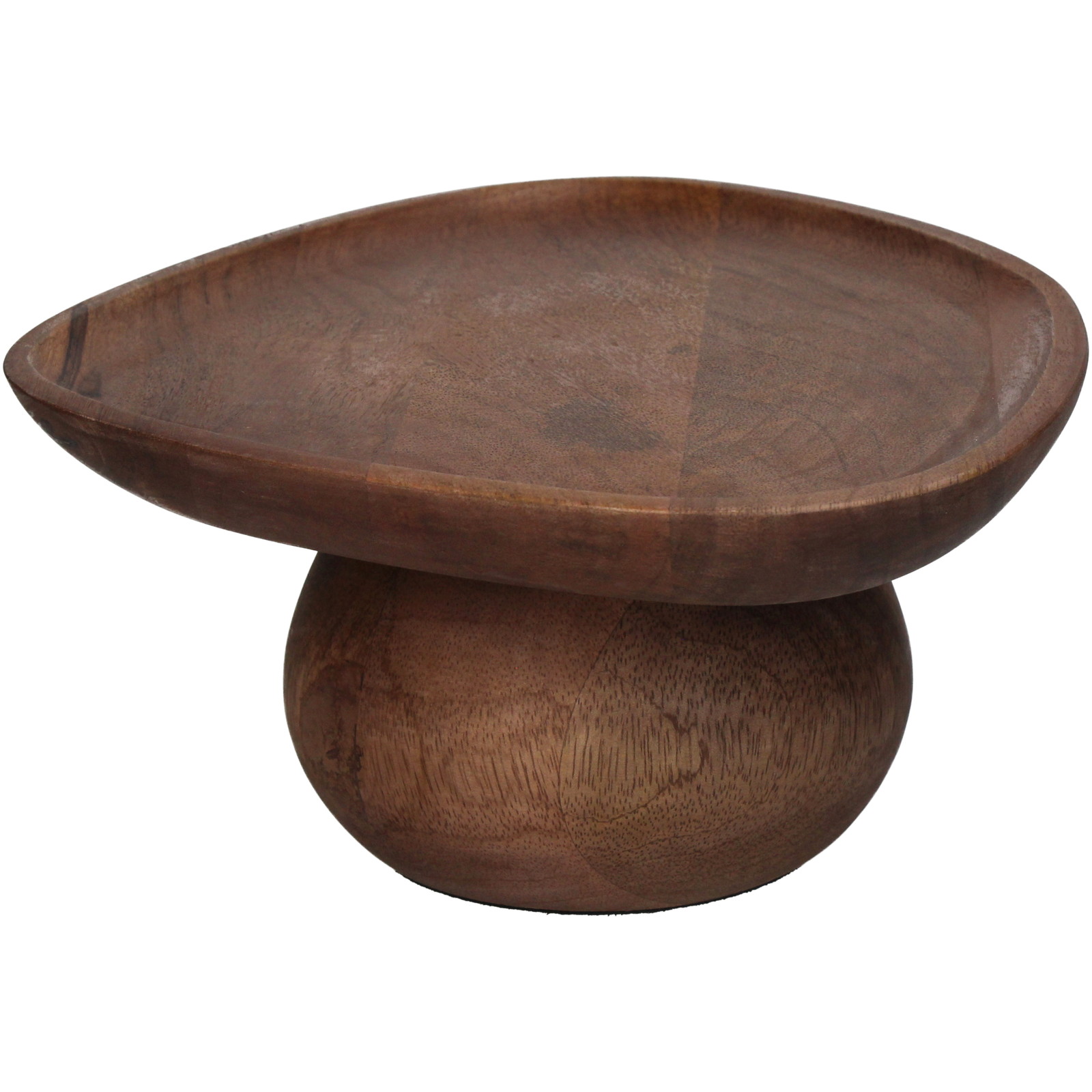 Cake Stand Wood Brown