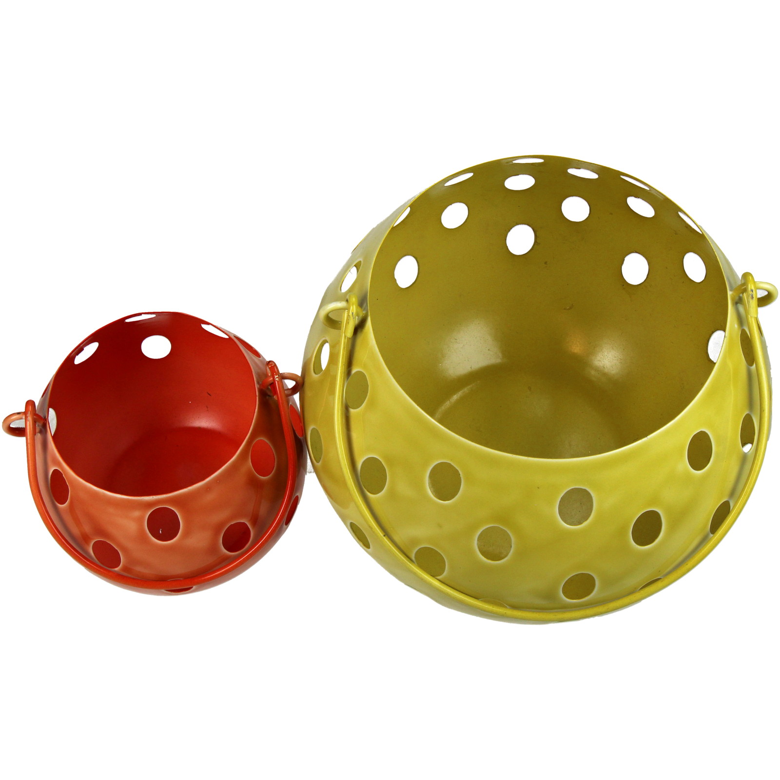��Candle Holder Dots Iron Multi