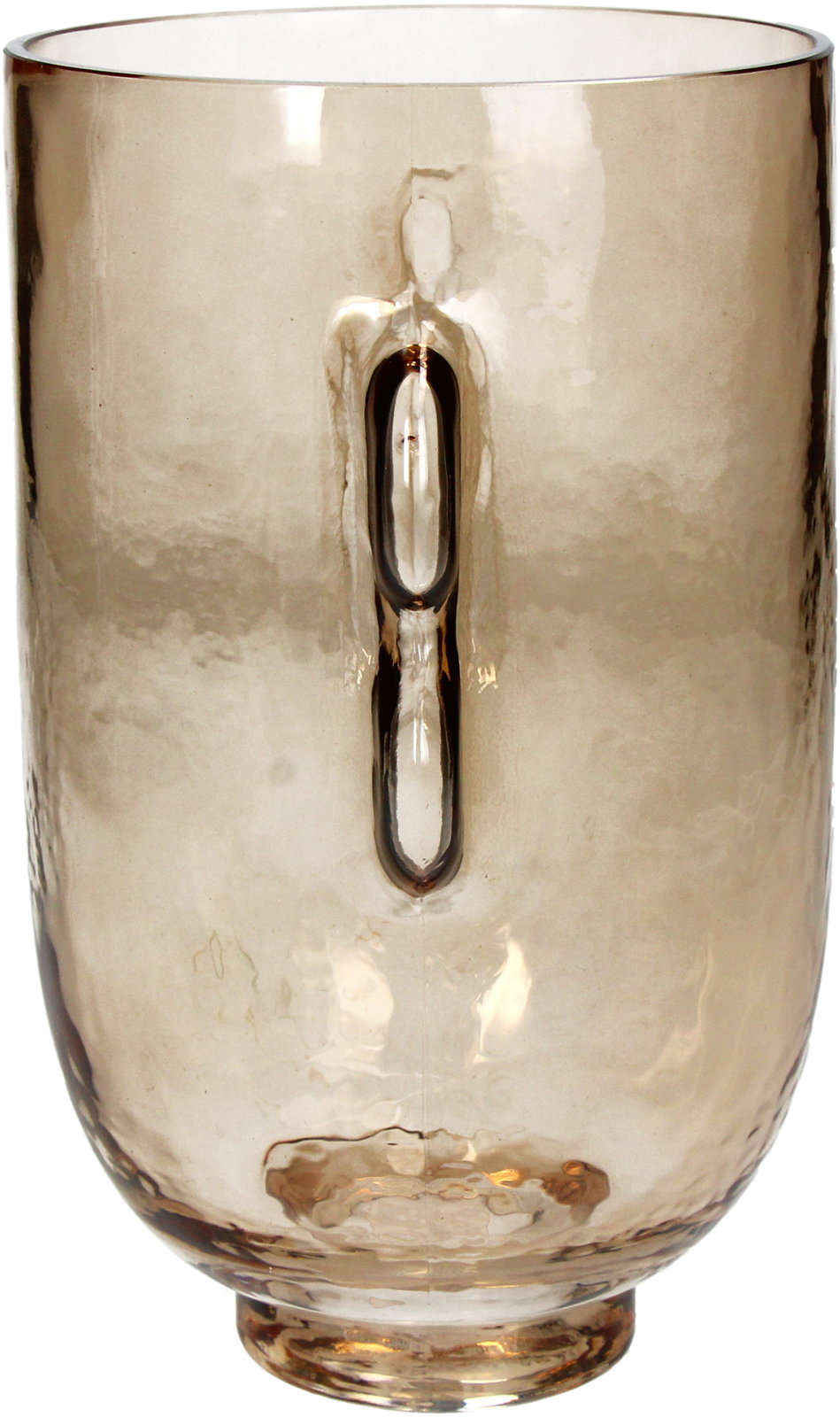 Vase Glass Amber