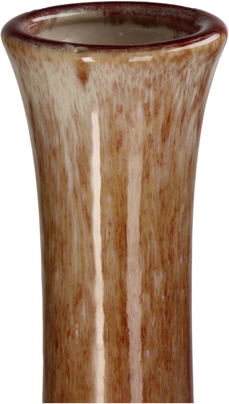 Vase Stoneware Red