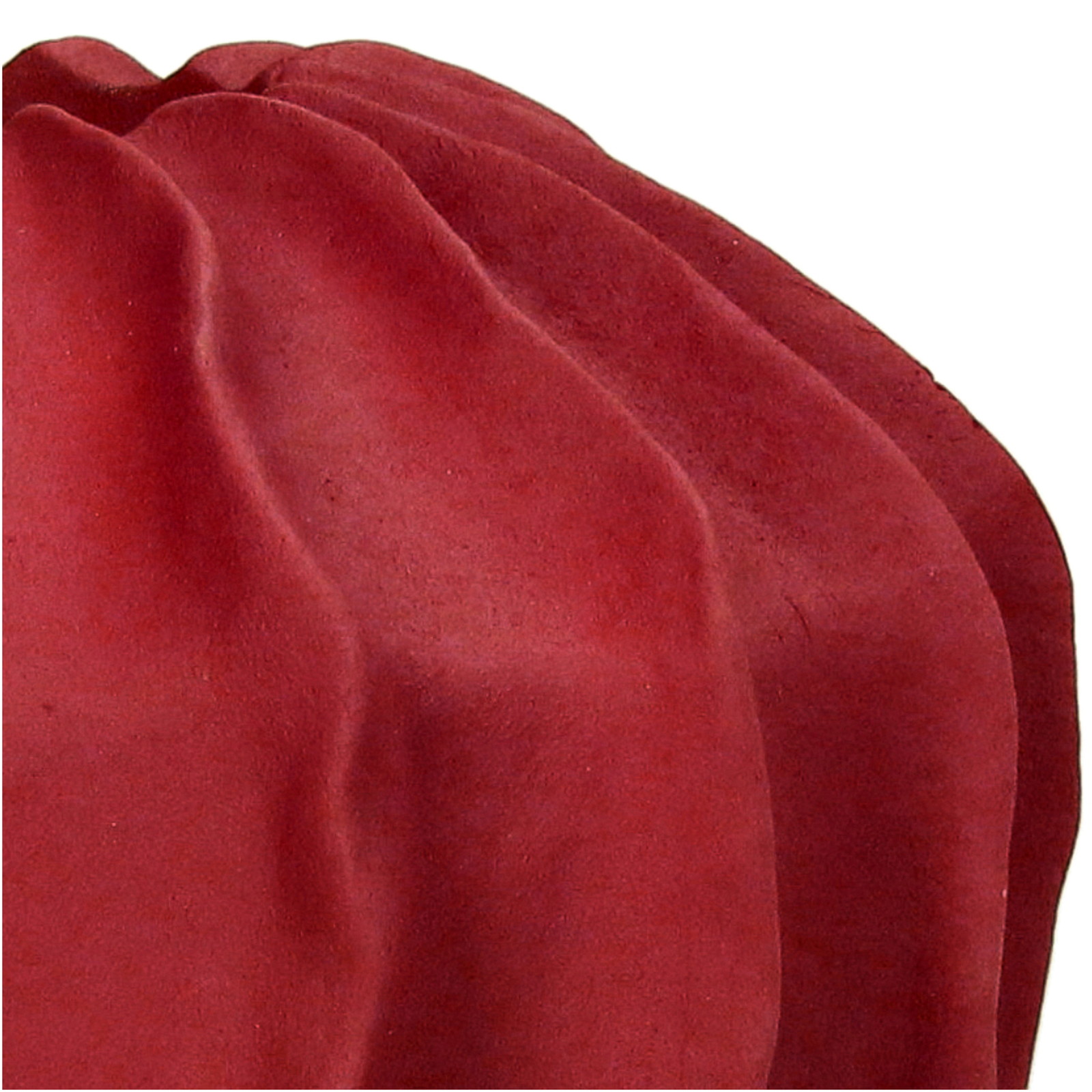 ��Vase Polyresin Red