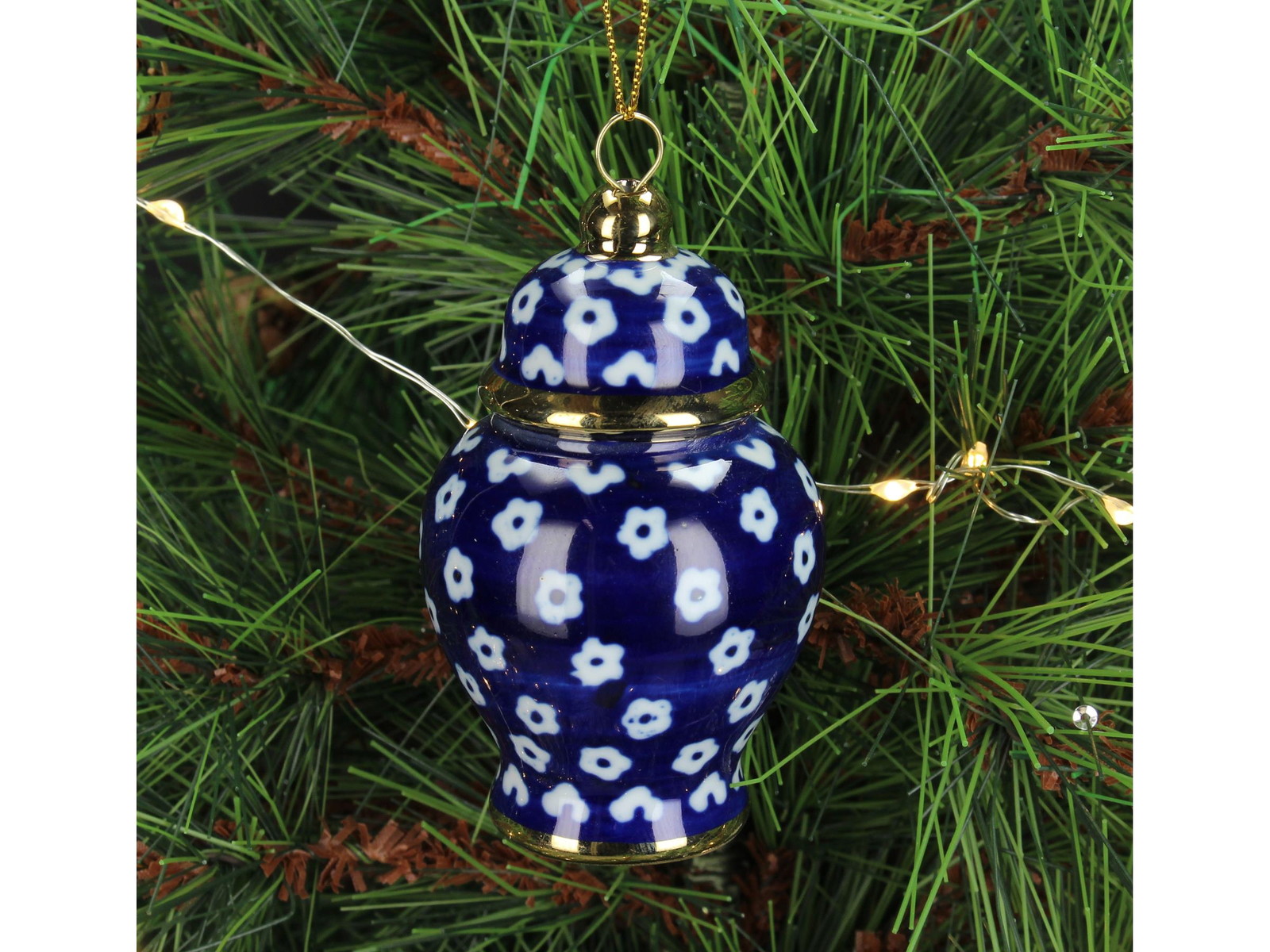■Ornament Jar Blue