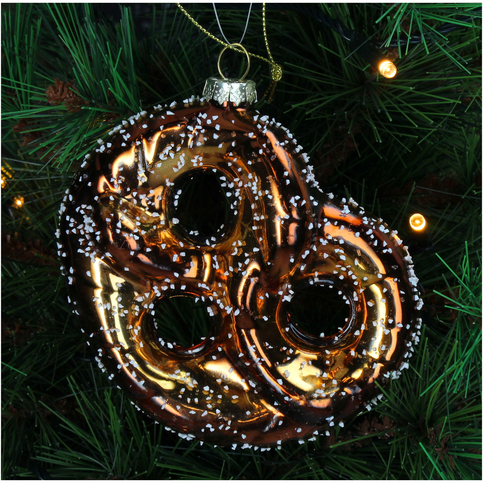 ��Ornament Pretzel Glass