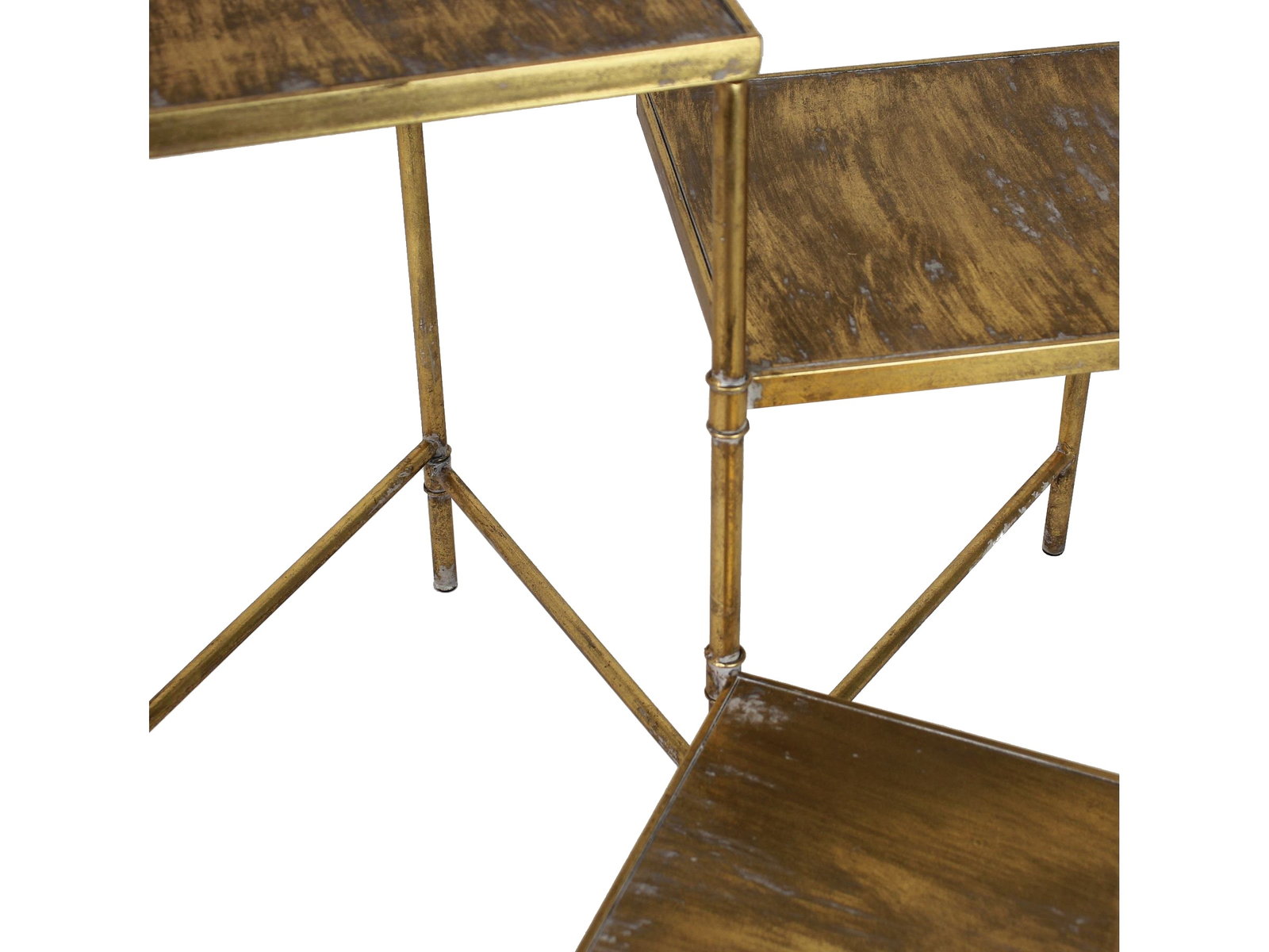 Table Gold 59x47x60cm