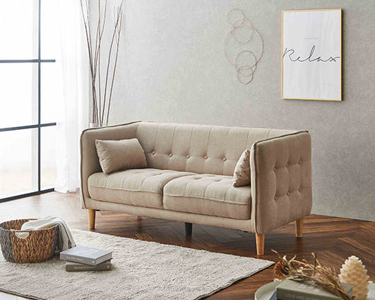 ｿﾌｨｱ 2.5P FAB GY: 家具 ｜ YDMオンラインストア ｜ 横浜