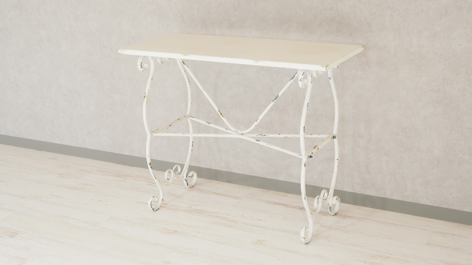 【個人宅配送不可】ワークテーブルWhite