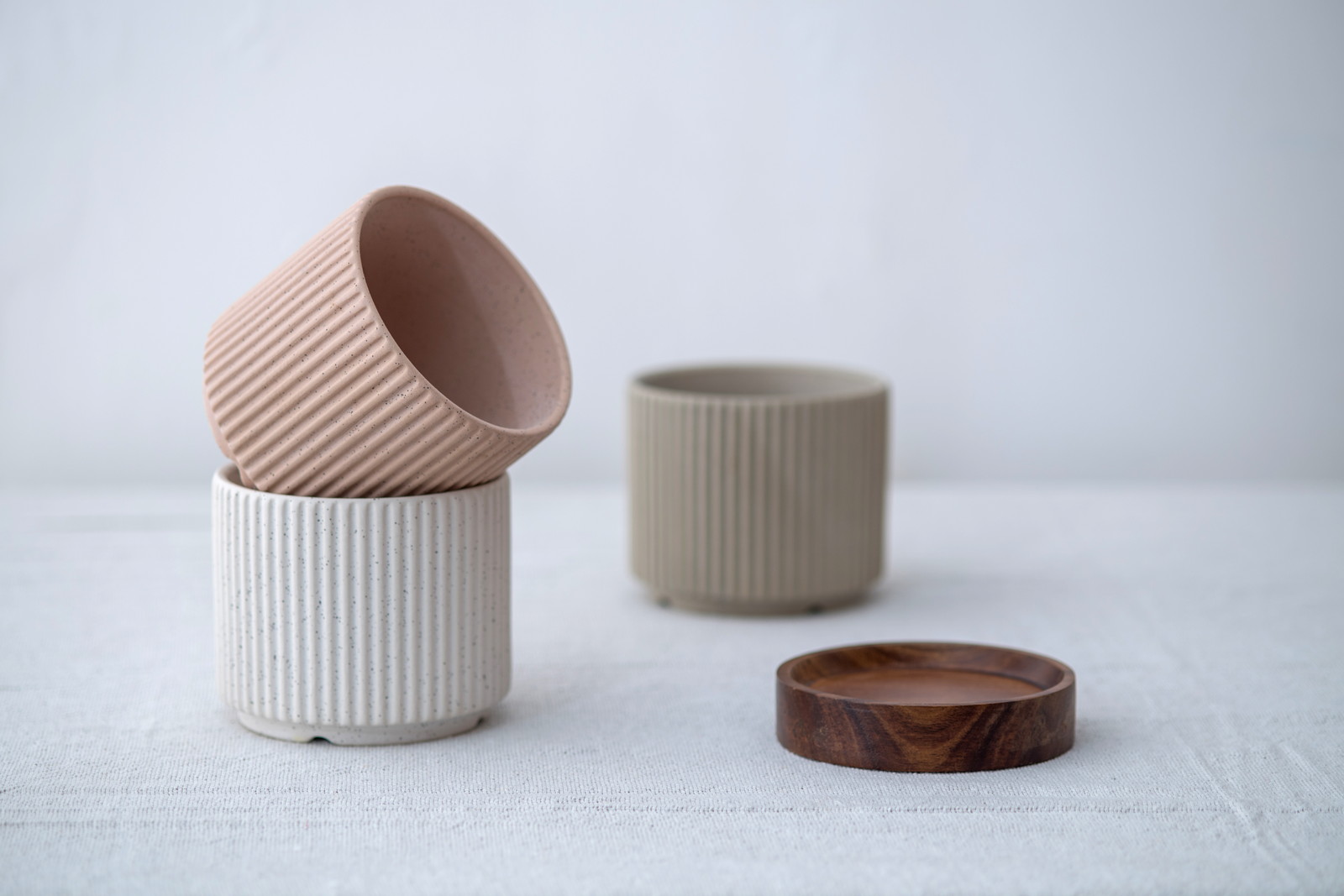 【個人宅配送不可】タイディポット グレー