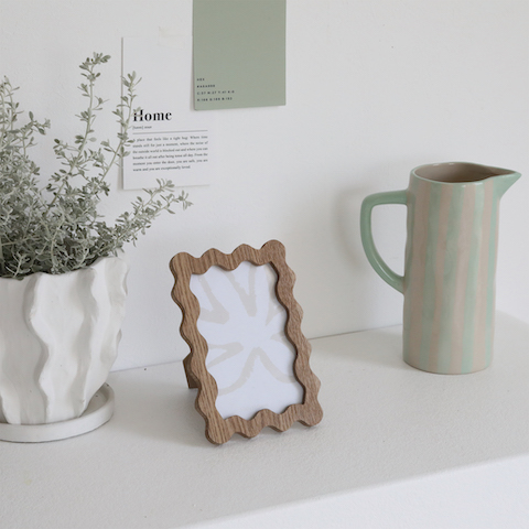 【個人宅配送不可】ウッドウェーブ・フォトフレーム