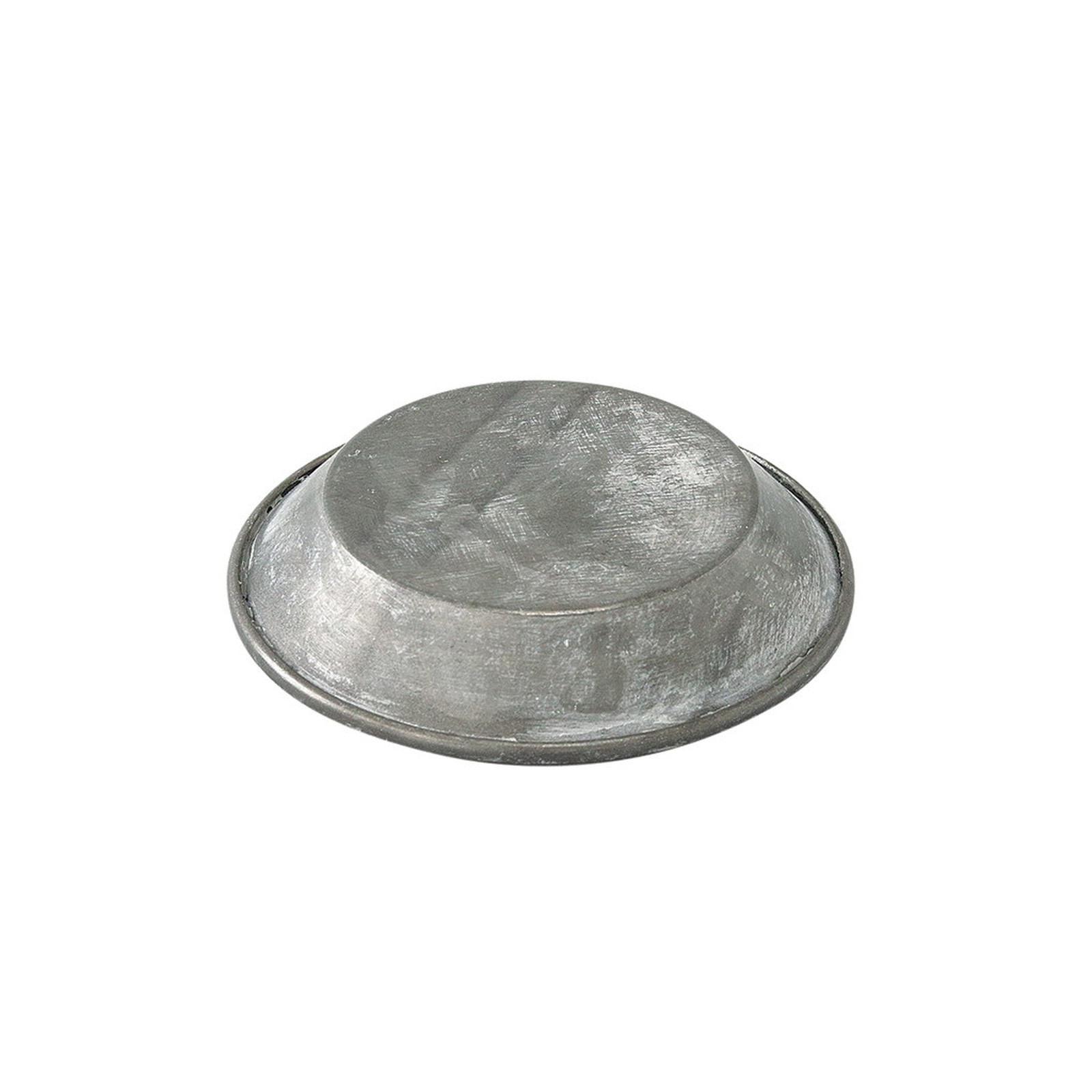 【個人宅配送不可】ブリキラウンドトレイXSサイズ