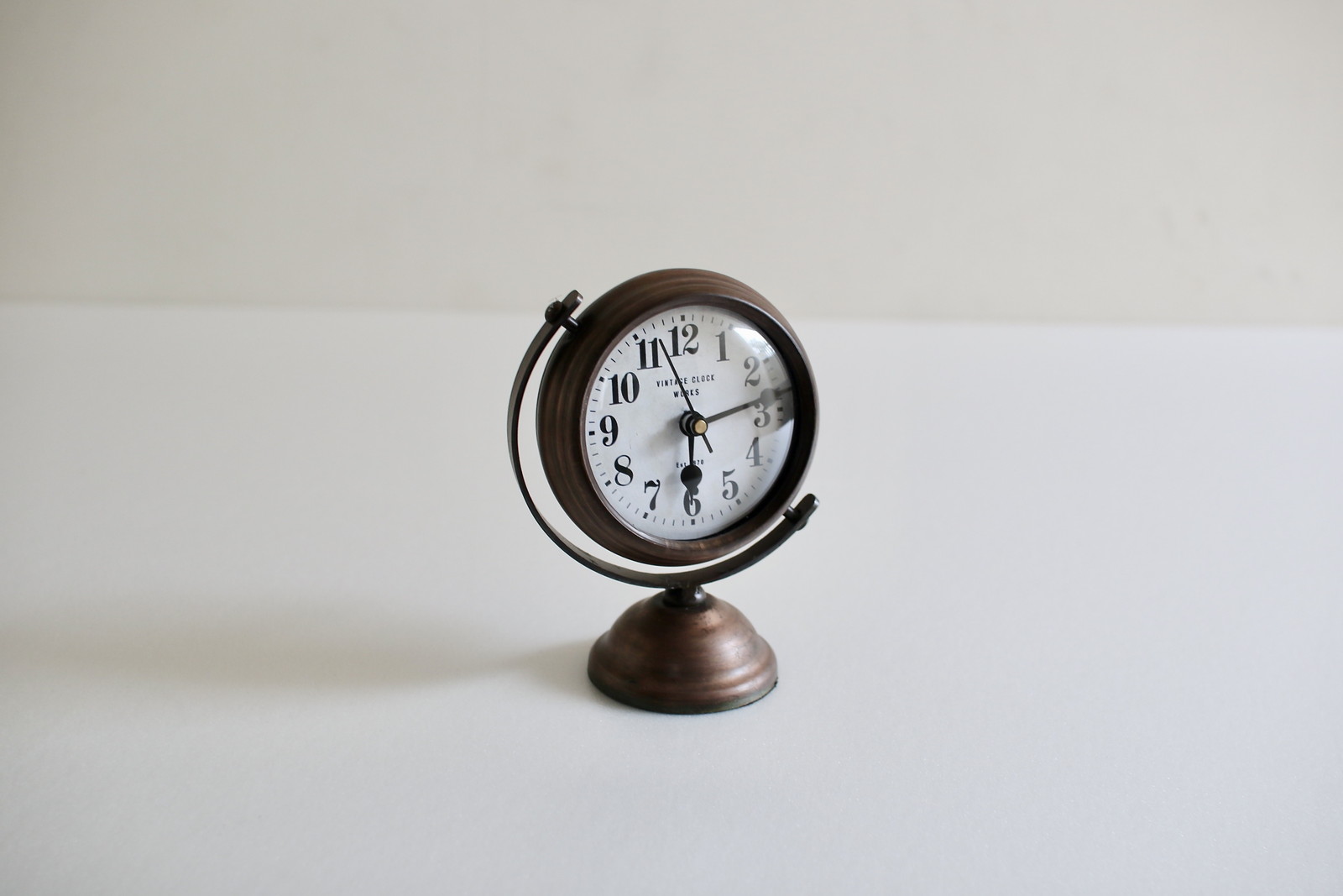 【個人宅配送不可】スタンドクロックカッパー