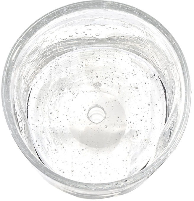 【個人宅不可】DGガラスナローポット&ソーサー10xH10 クリアー