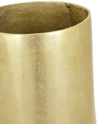 【個人宅配送不可】AMメタルテーパーベース マットゴールド H40