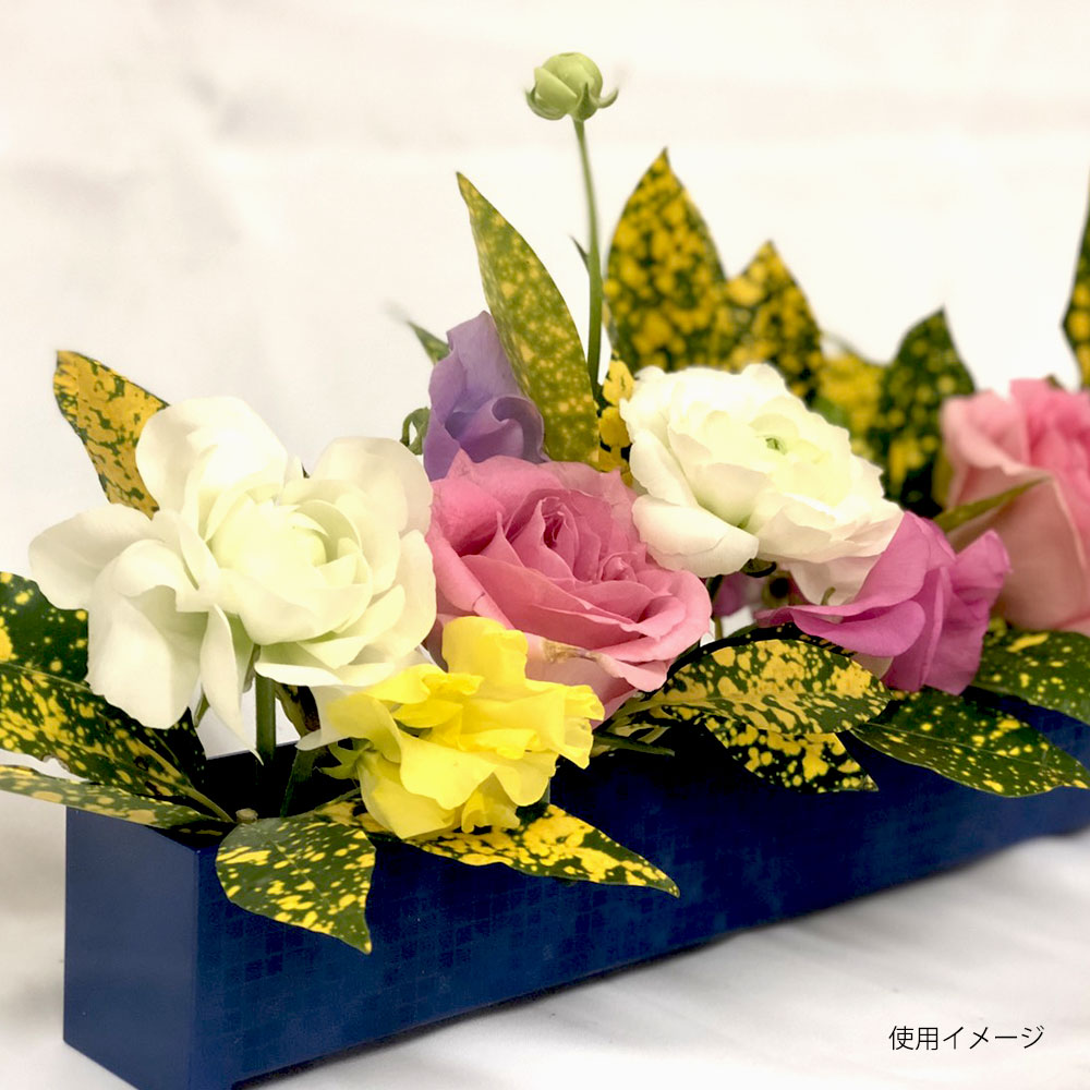 長方形花器 ﾌﾞﾗｳﾝ: フラワーベース・鉢カバー ｜ YDMオンラインストア