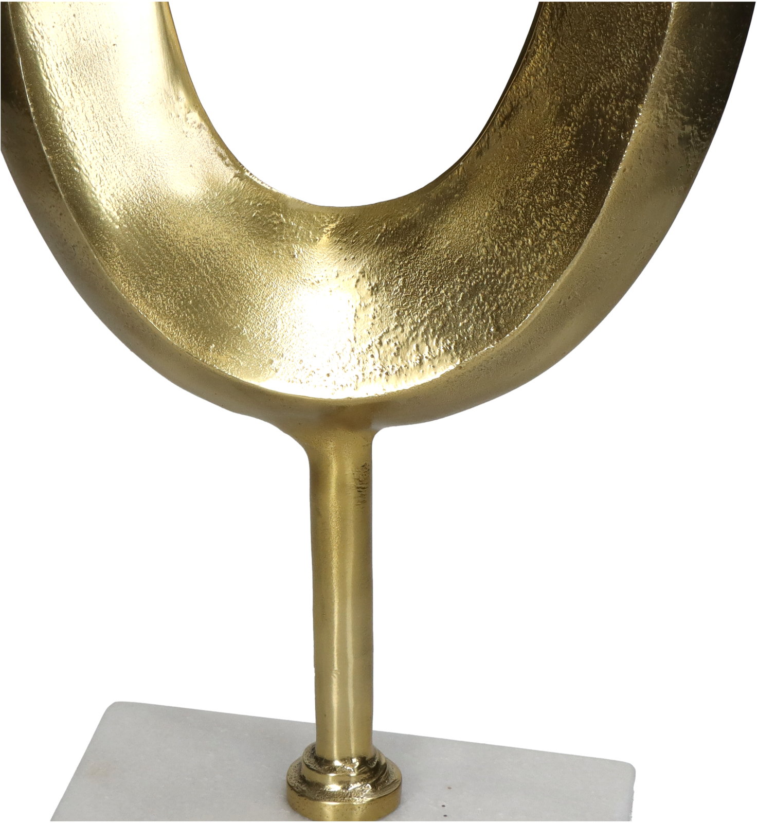 Ornament Oval Gold 22x8x47cm