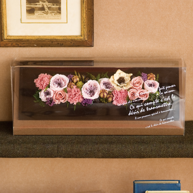 ウッドフレームダークブラウン1個