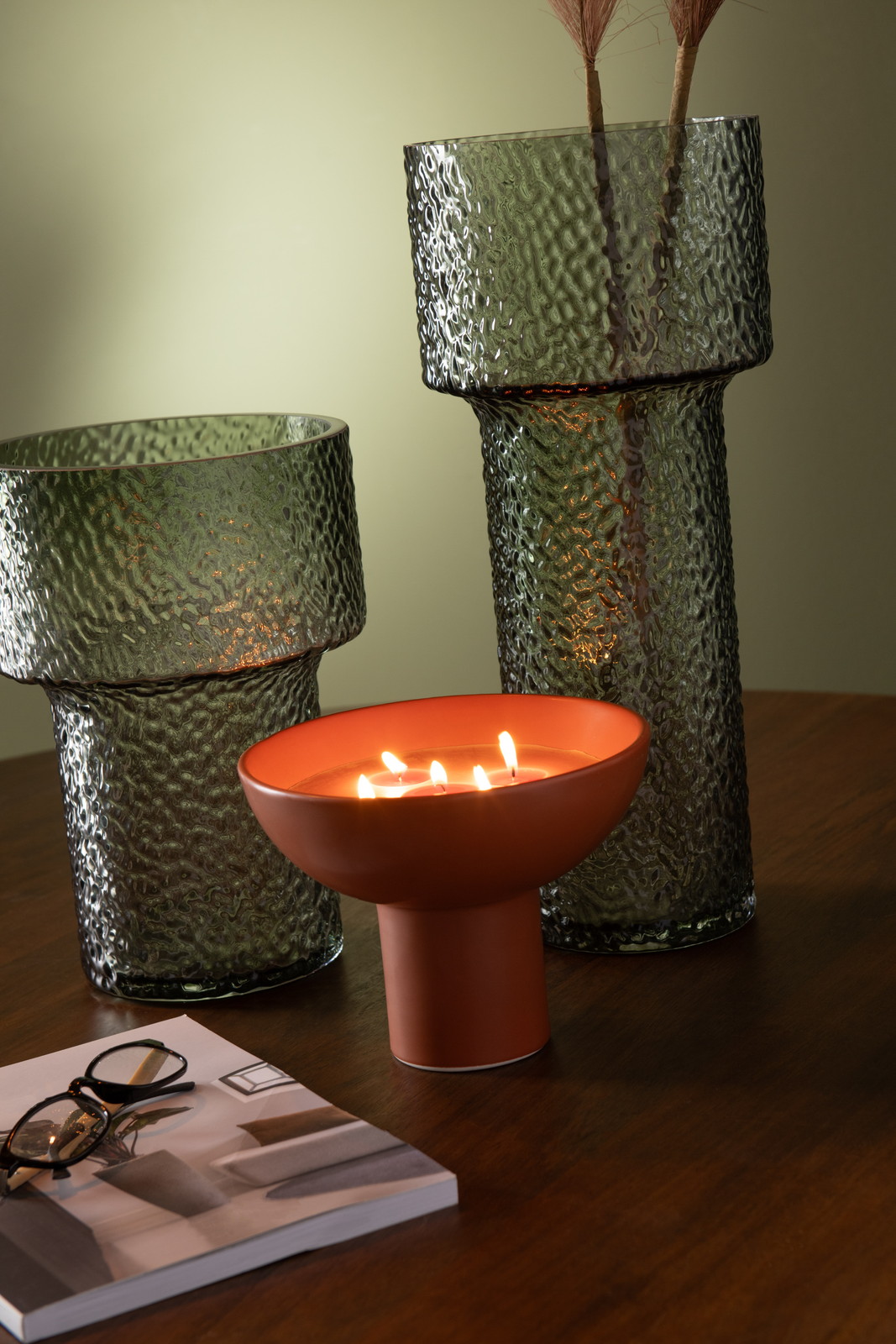 VAAS BETTY GLAS GROEN LARGE