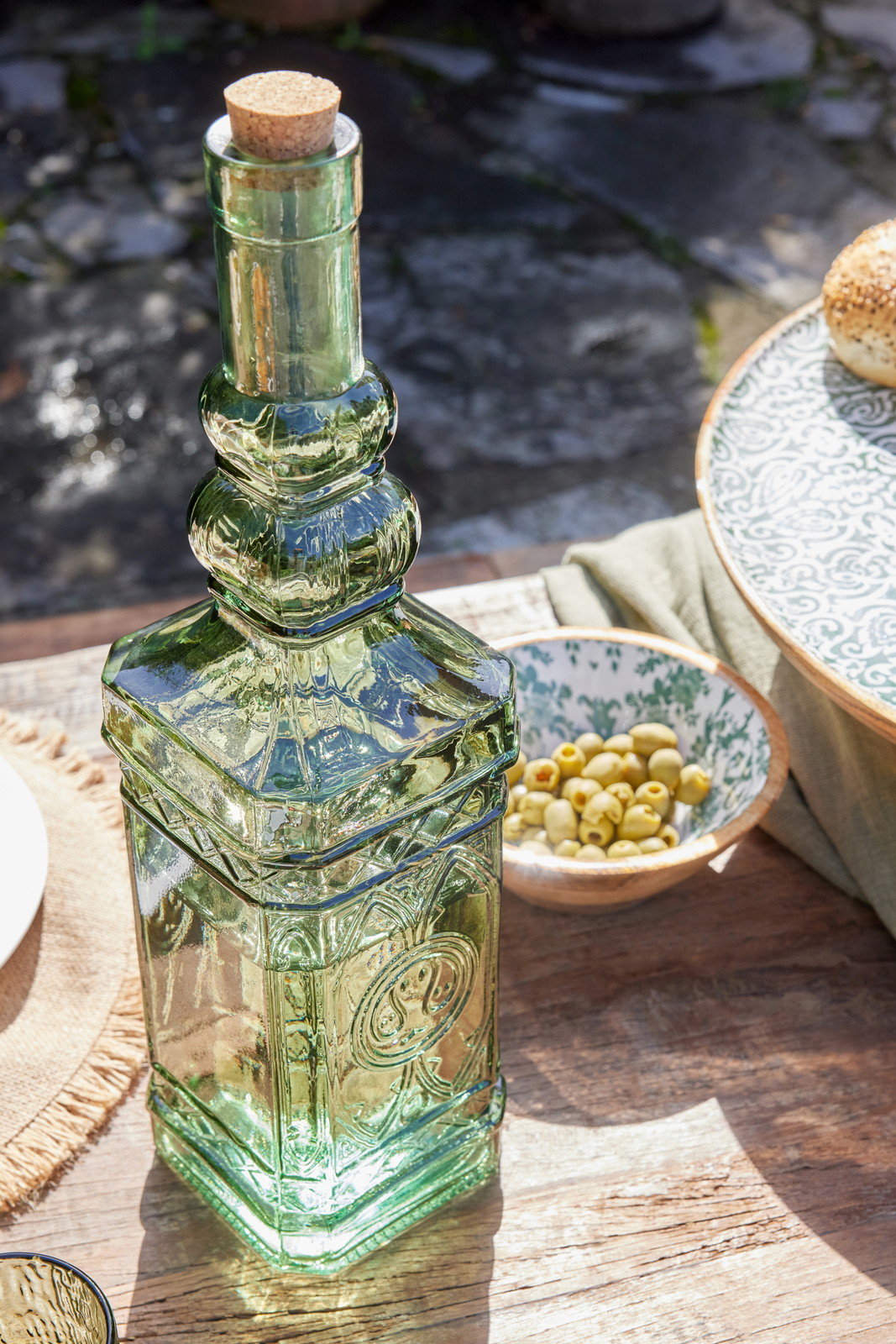 ��S/2 BOTTLE  RECT GLAS