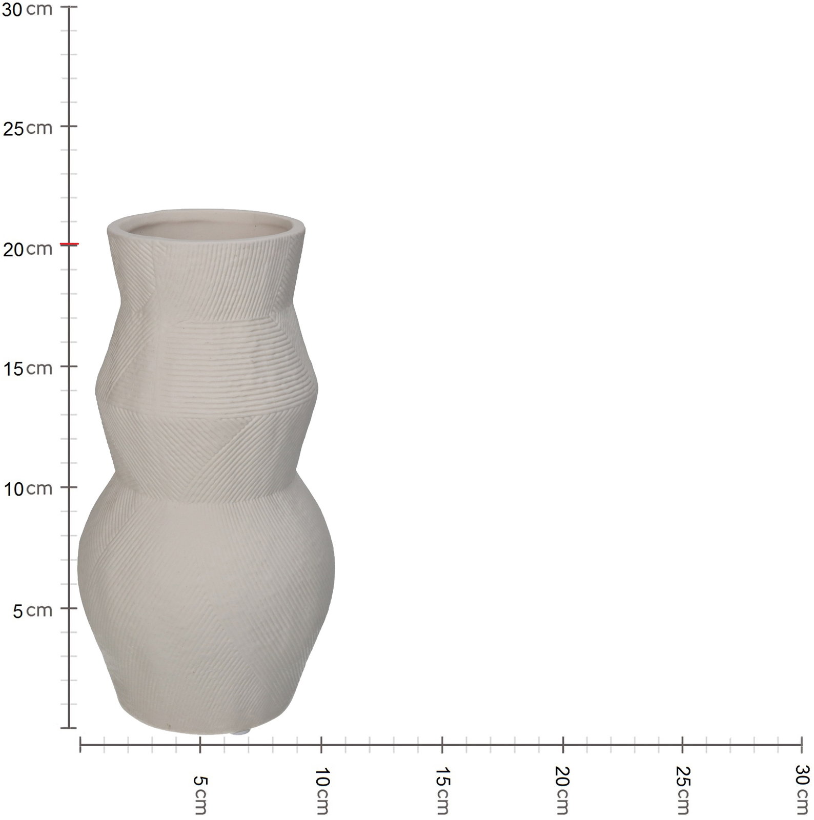 Vase Porcelain White