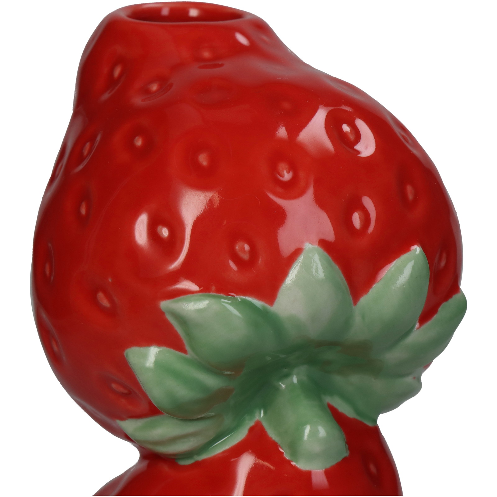 ■Vase Strawberry Red 9x8x18cm