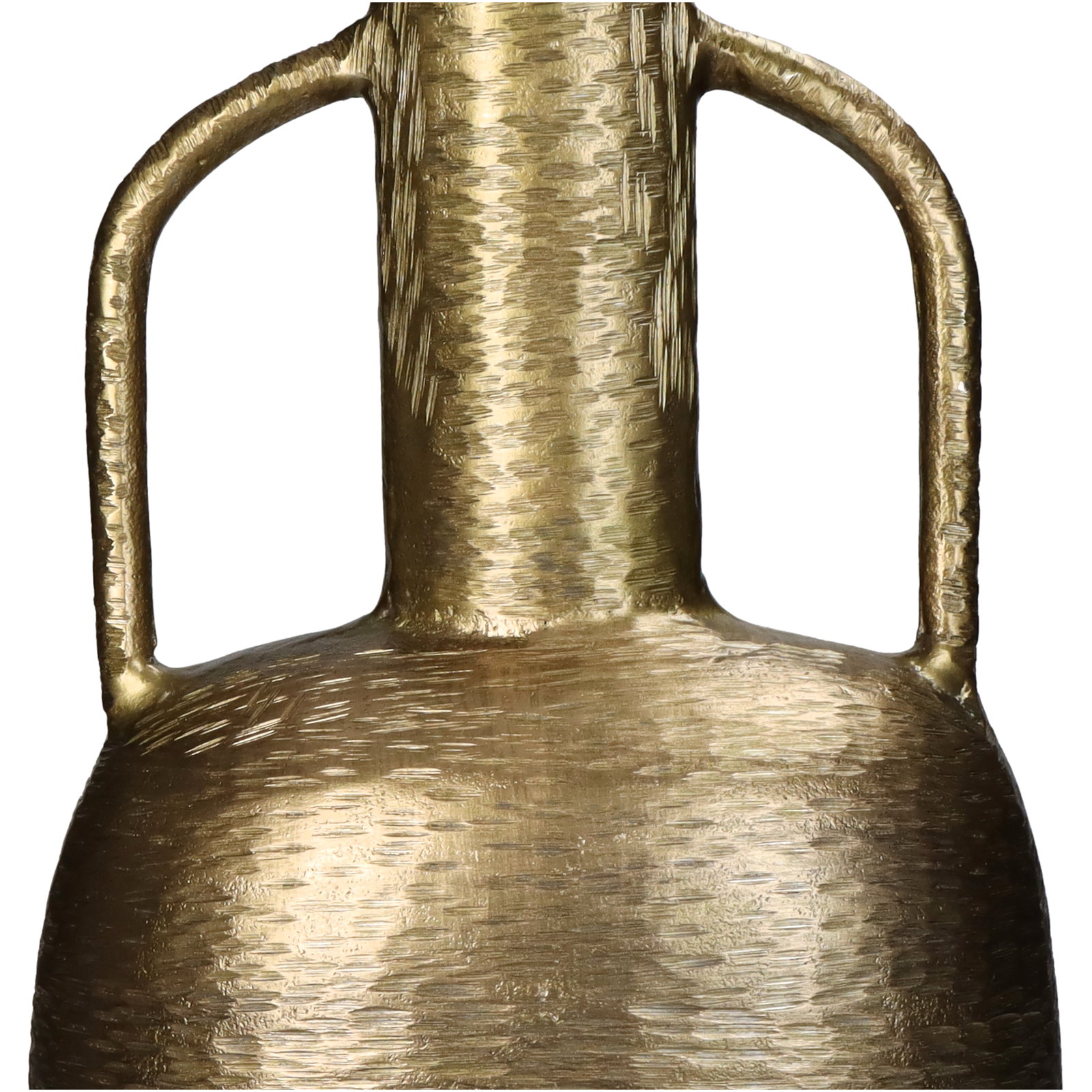 Vase Aluminium Gold 21x15x47cm