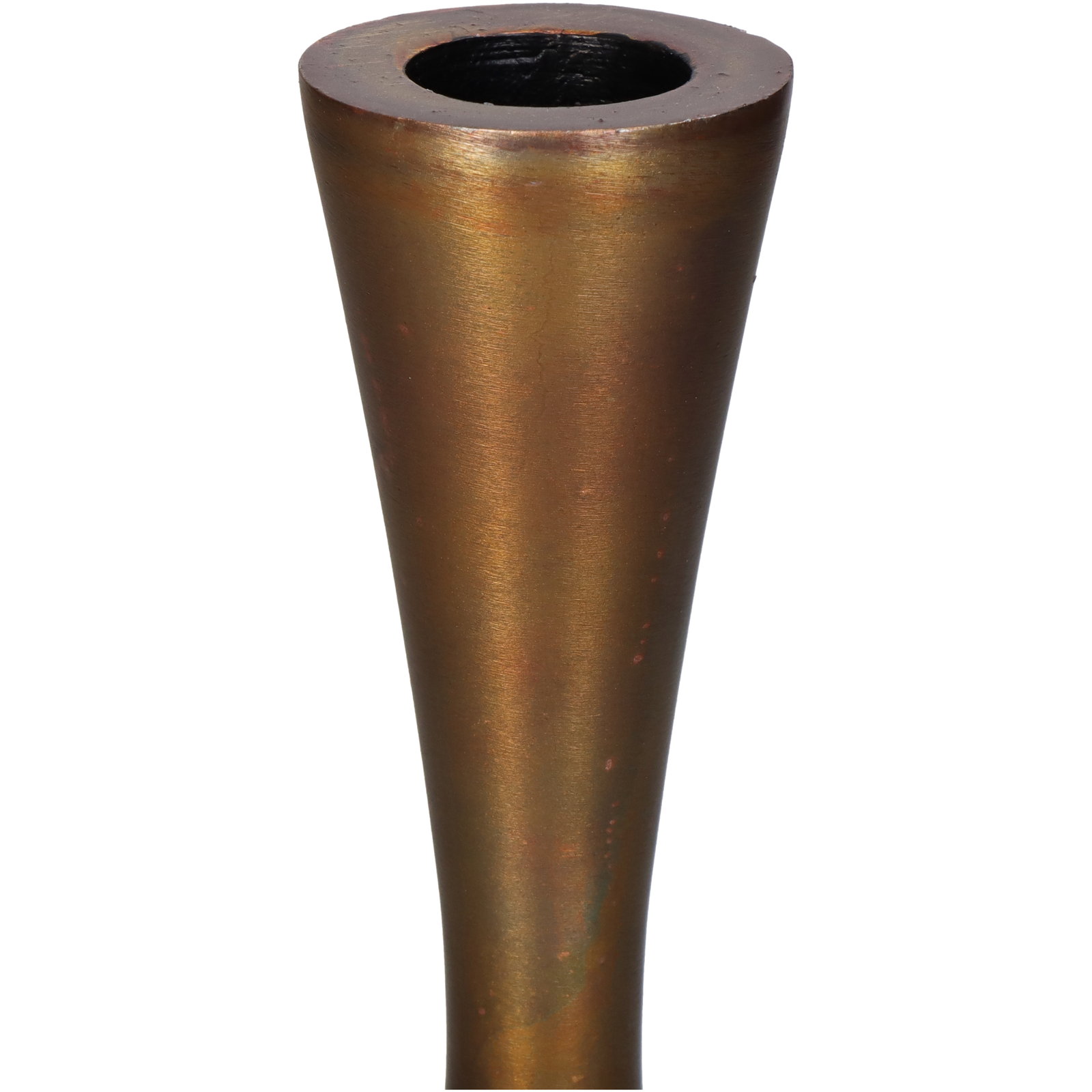 Candle Stick Bronze 11x11x23cm