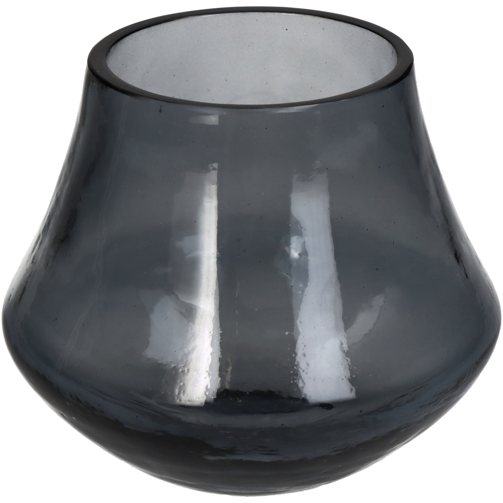 Candle Holder Black 12x12x10cm