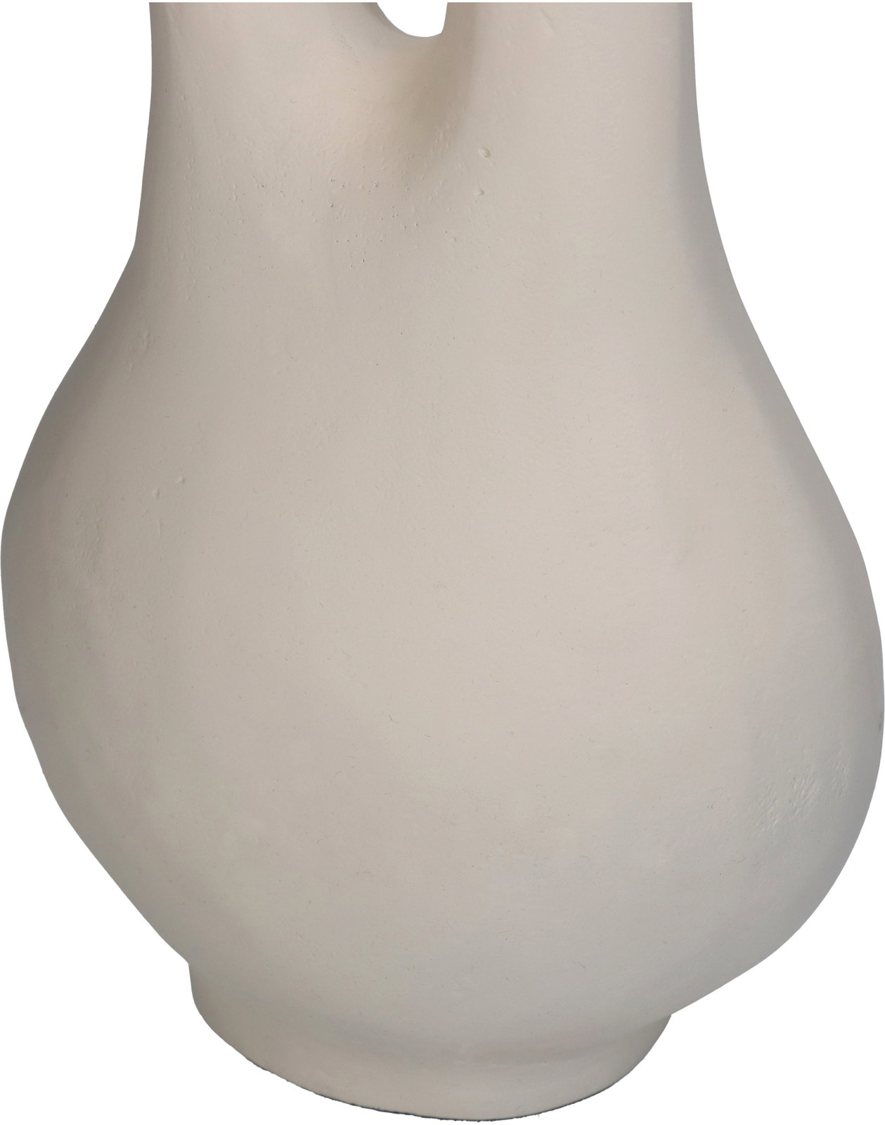 Vase Aluminium Ivory