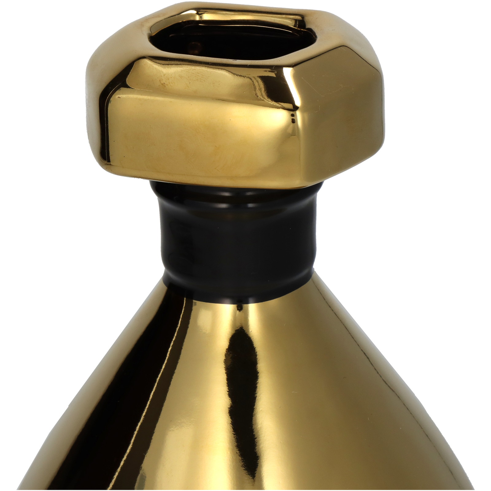 Vase Perfume Bottle Gold