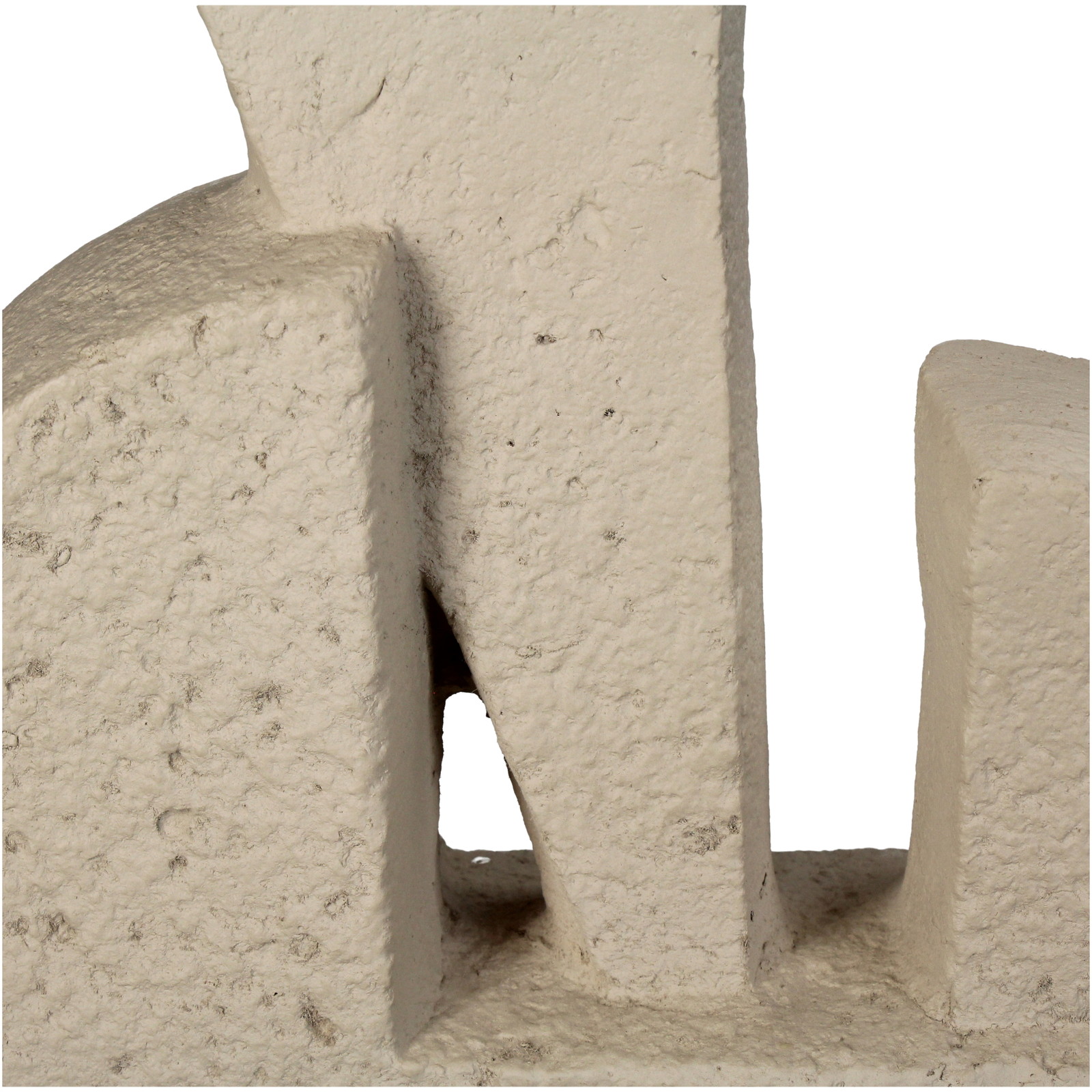 Ornament Papermache Beig