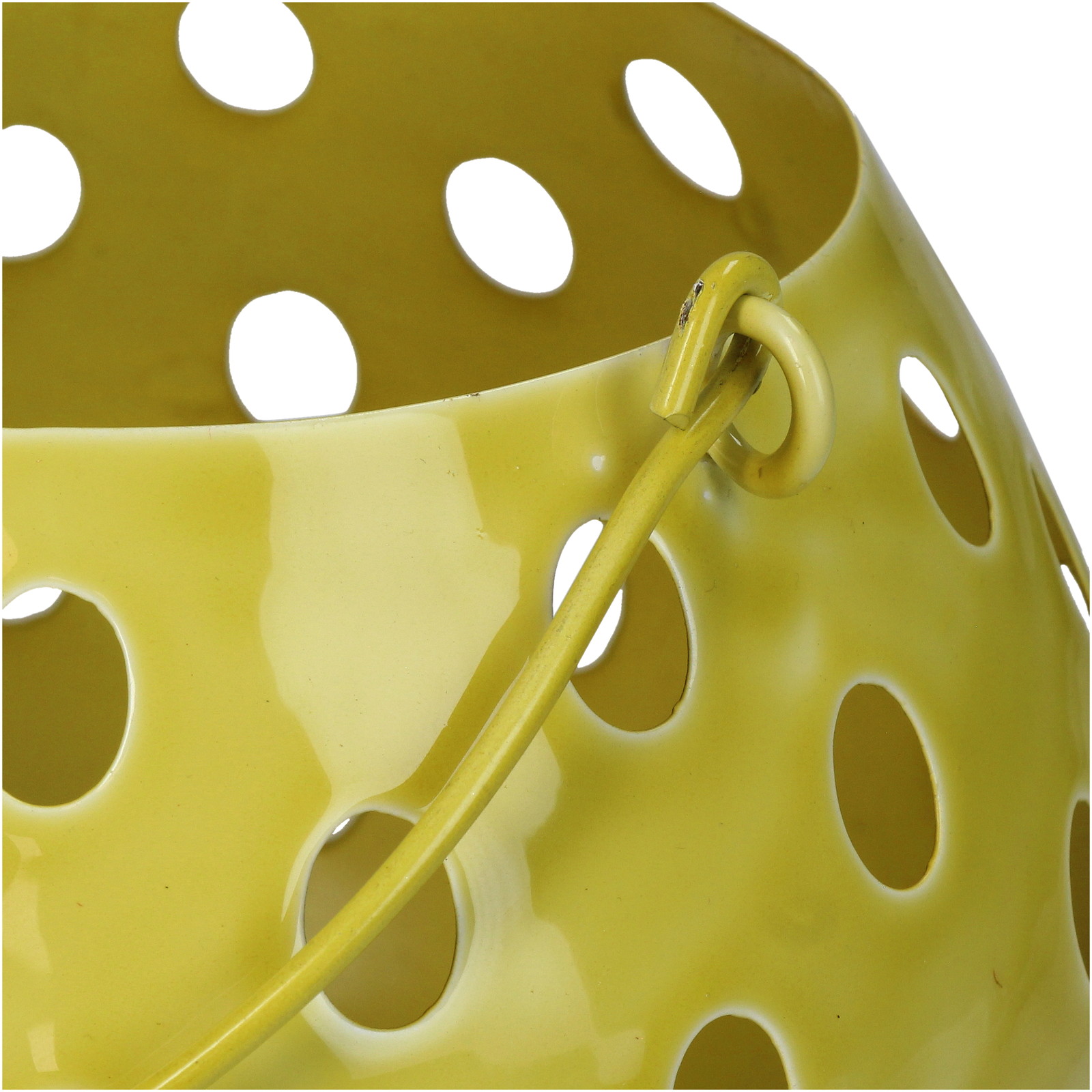 ��Candle Holder Dots Iron Multi