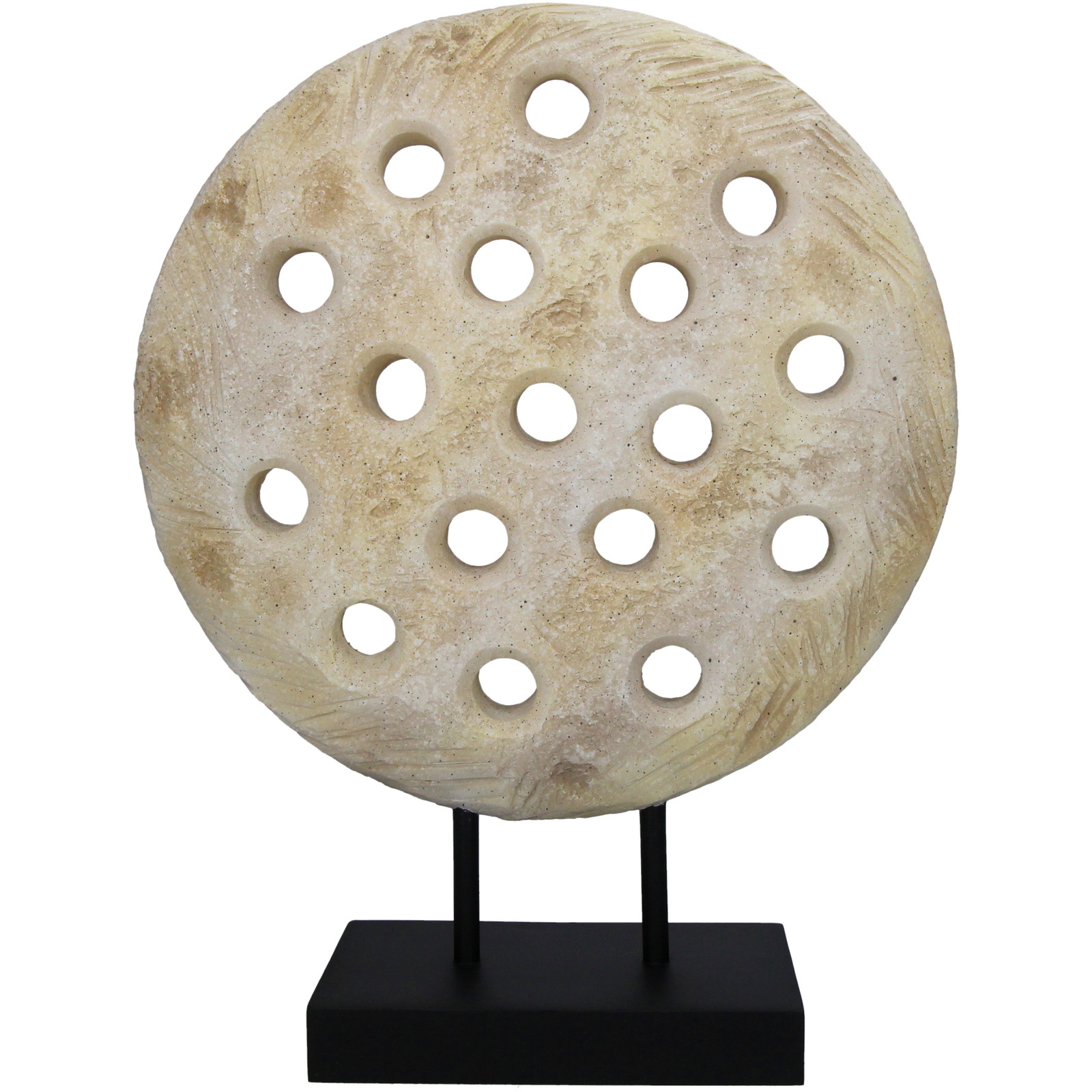 ��Ornament Disk Polyresin