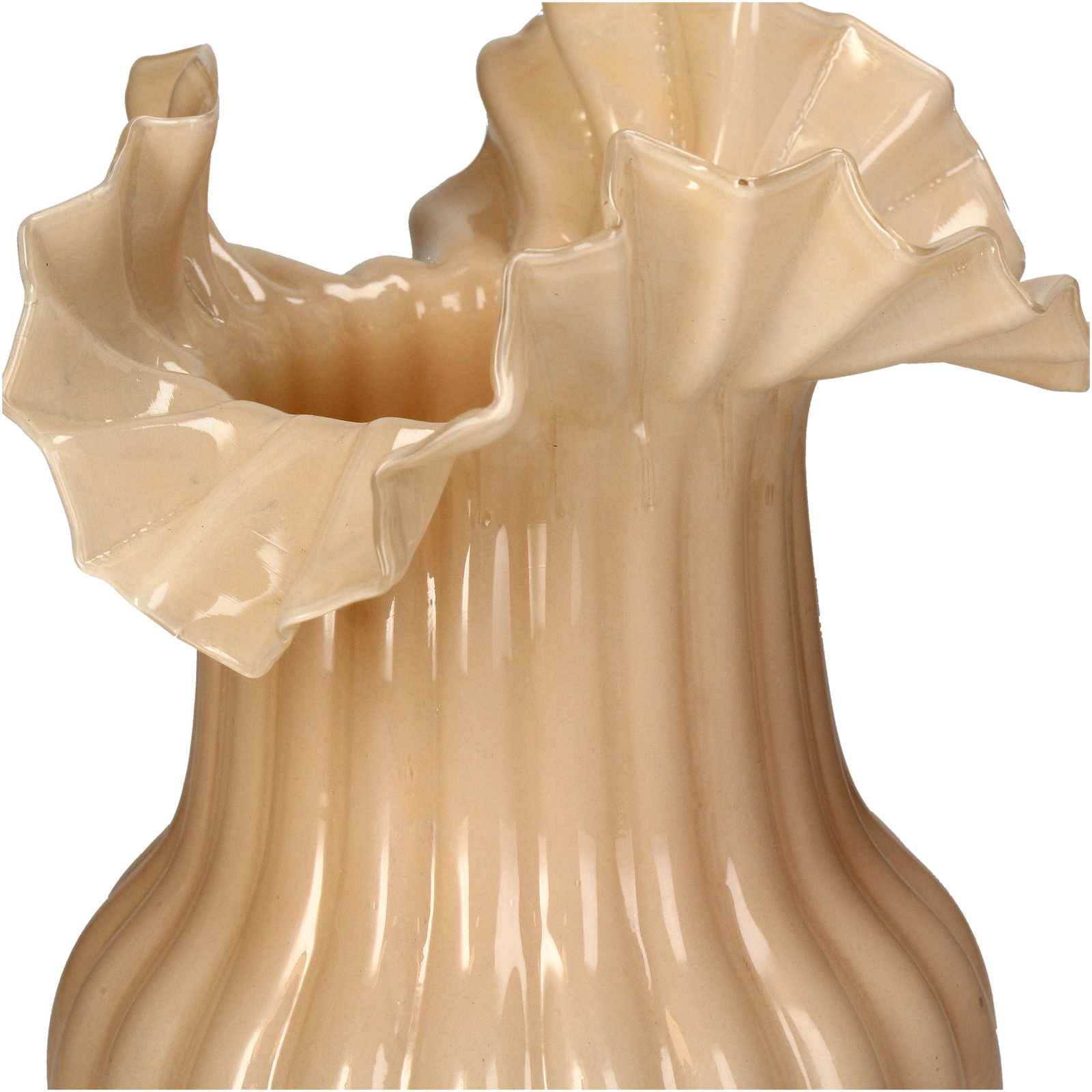 Vase Glass Beige