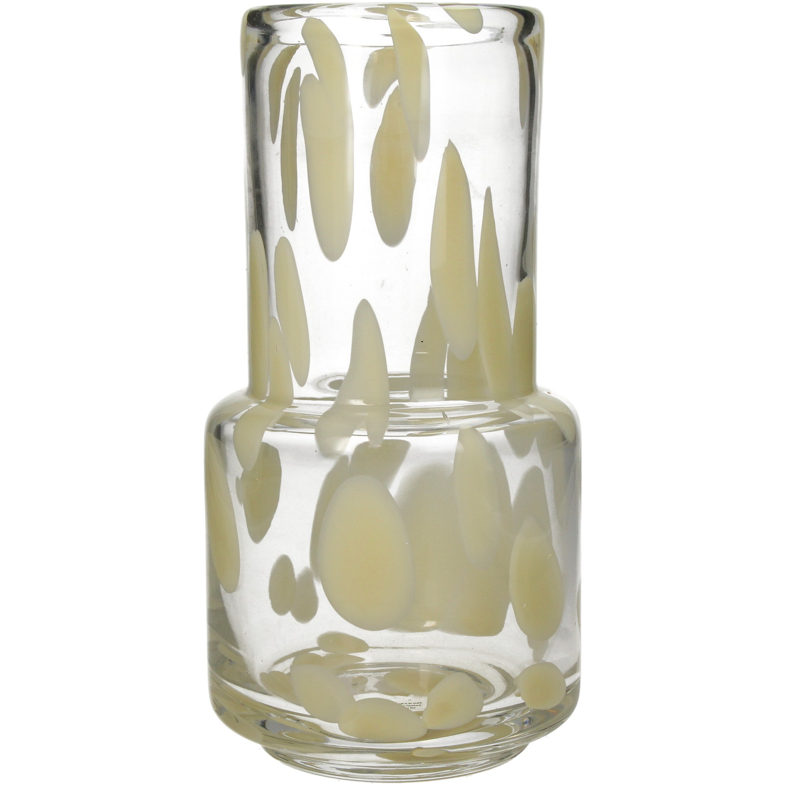 ■Vase Glass Beige