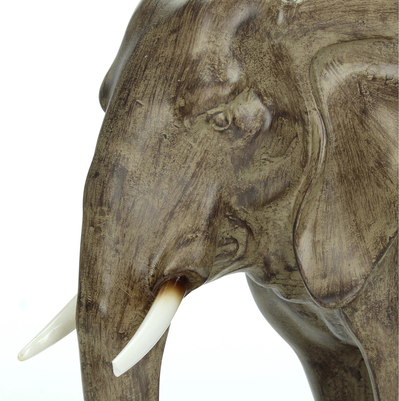 Book Stand Elephant Polyresin Brown 31x11x25cm