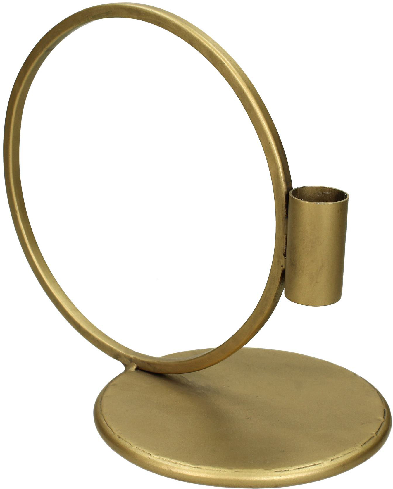 Candle Stick Gold 19x14x22cm