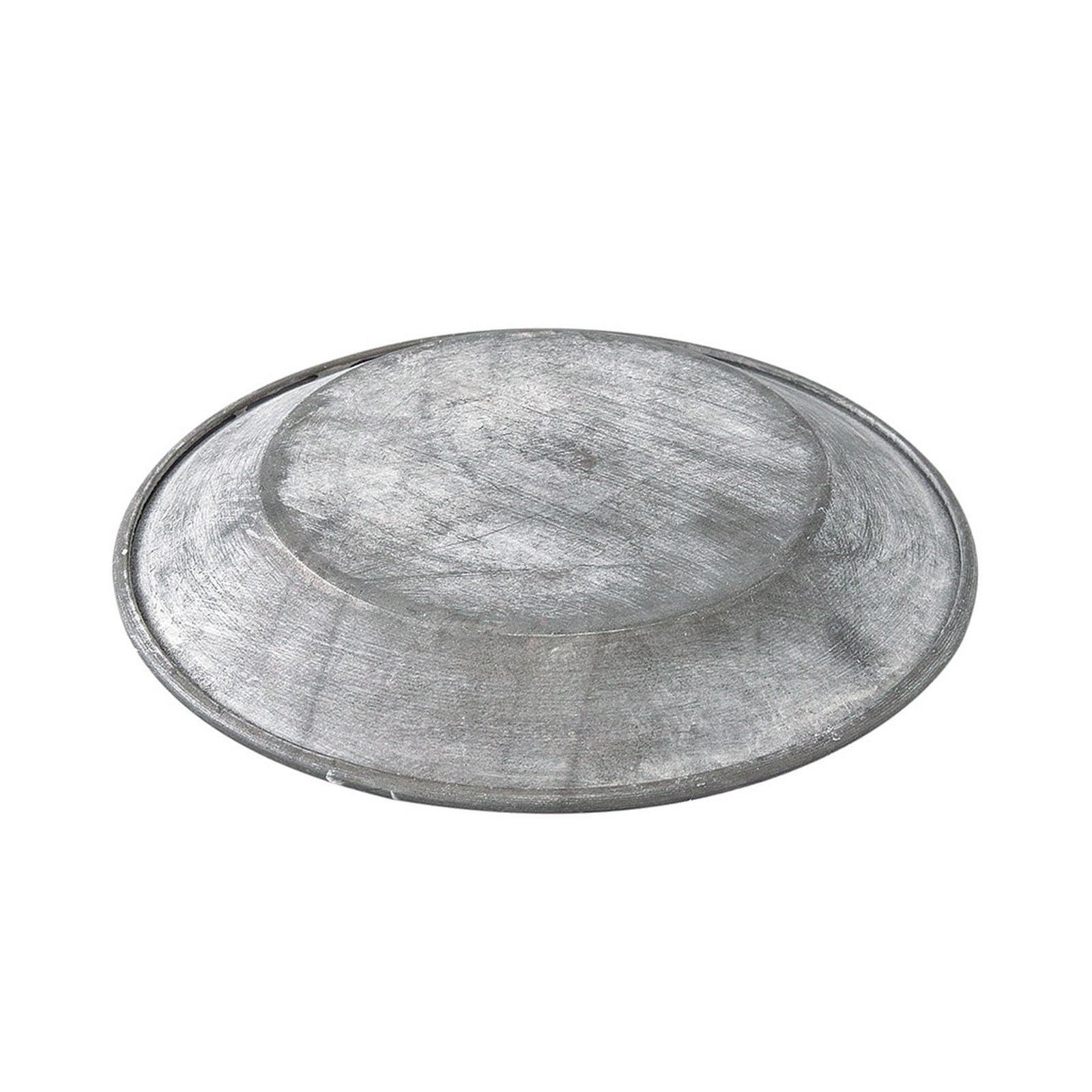 【個人宅配送不可】ブリキラウンドトレイSサイズ