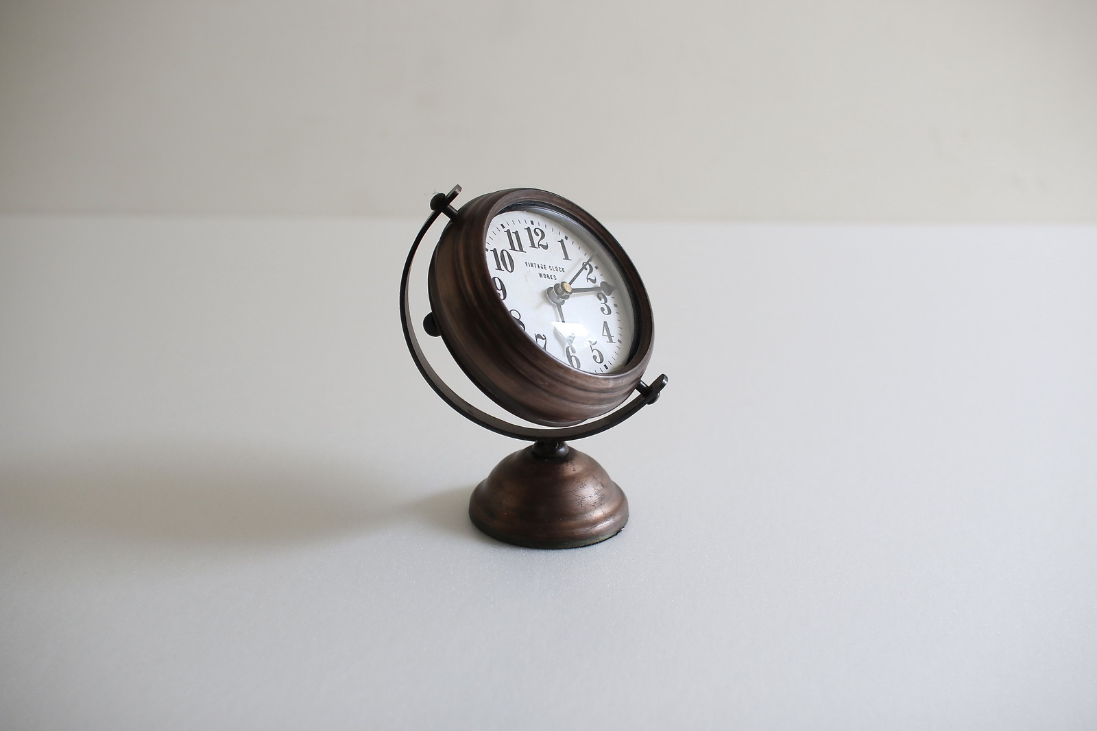 【個人宅配送不可】スタンドクロックカッパー