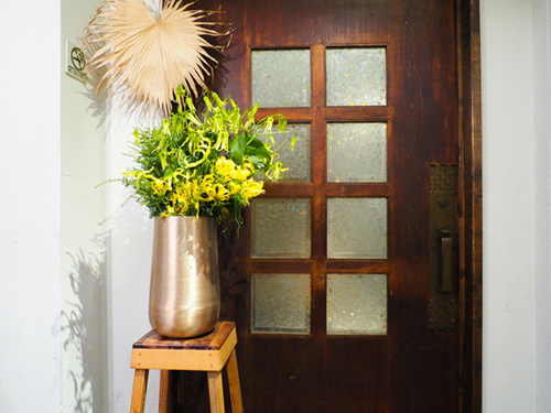 【個人宅配送不可】AMメタルテーパーベース マットゴールド H40